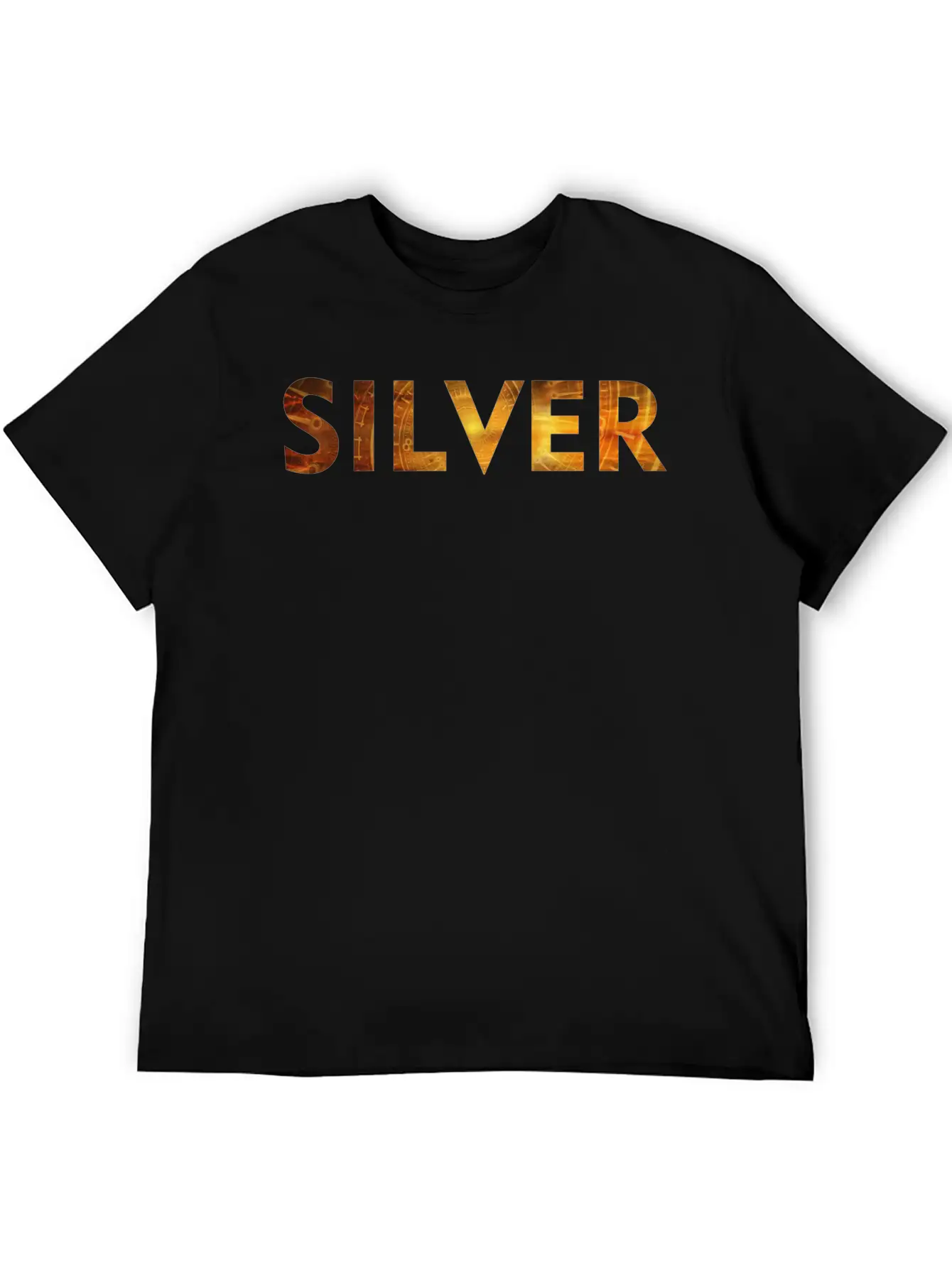 Silver Logo Design Relaxed Everyday Tee – Lightweight And Durable Cotton