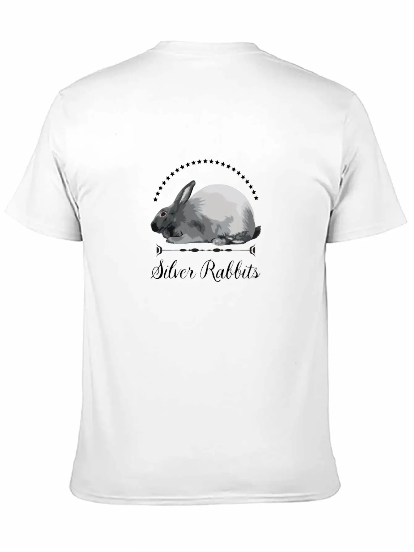 Silver Rabbits Classic Fit Graphic Tee For Daily Comfort – Unisex Cotton Shirt