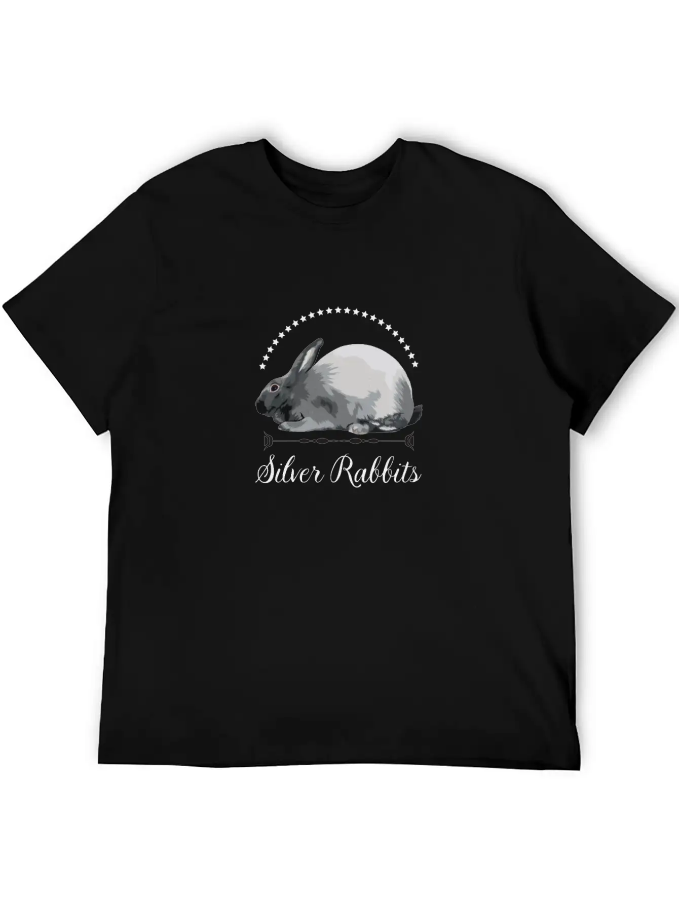 Silver Rabbits Classic Fit Graphic Tee For Daily Comfort – Unisex Cotton Shirt