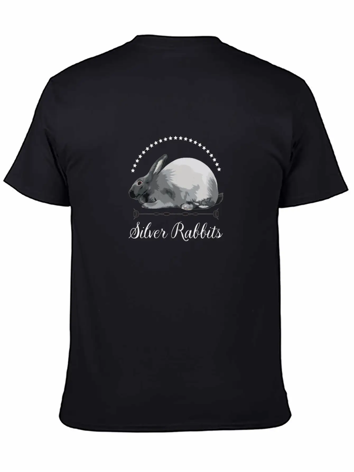 Silver Rabbits Classic Fit Graphic Tee For Daily Comfort – Unisex Cotton Shirt