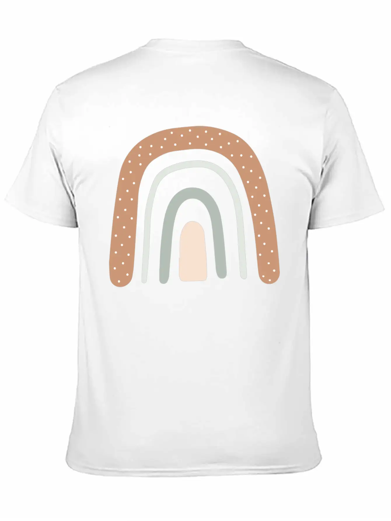 Simple Pastel Rainbow | Pastel Rainbow Gifts Lightweight Cotton T-Shirt – Daily Comfort Graphic Shirt