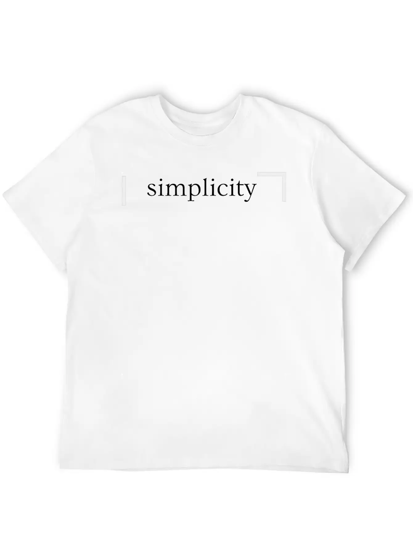 Simplicity | Motivation & Personal Growth Soft Cotton Short Sleeve Tee – Unisex Wardrobe Staple