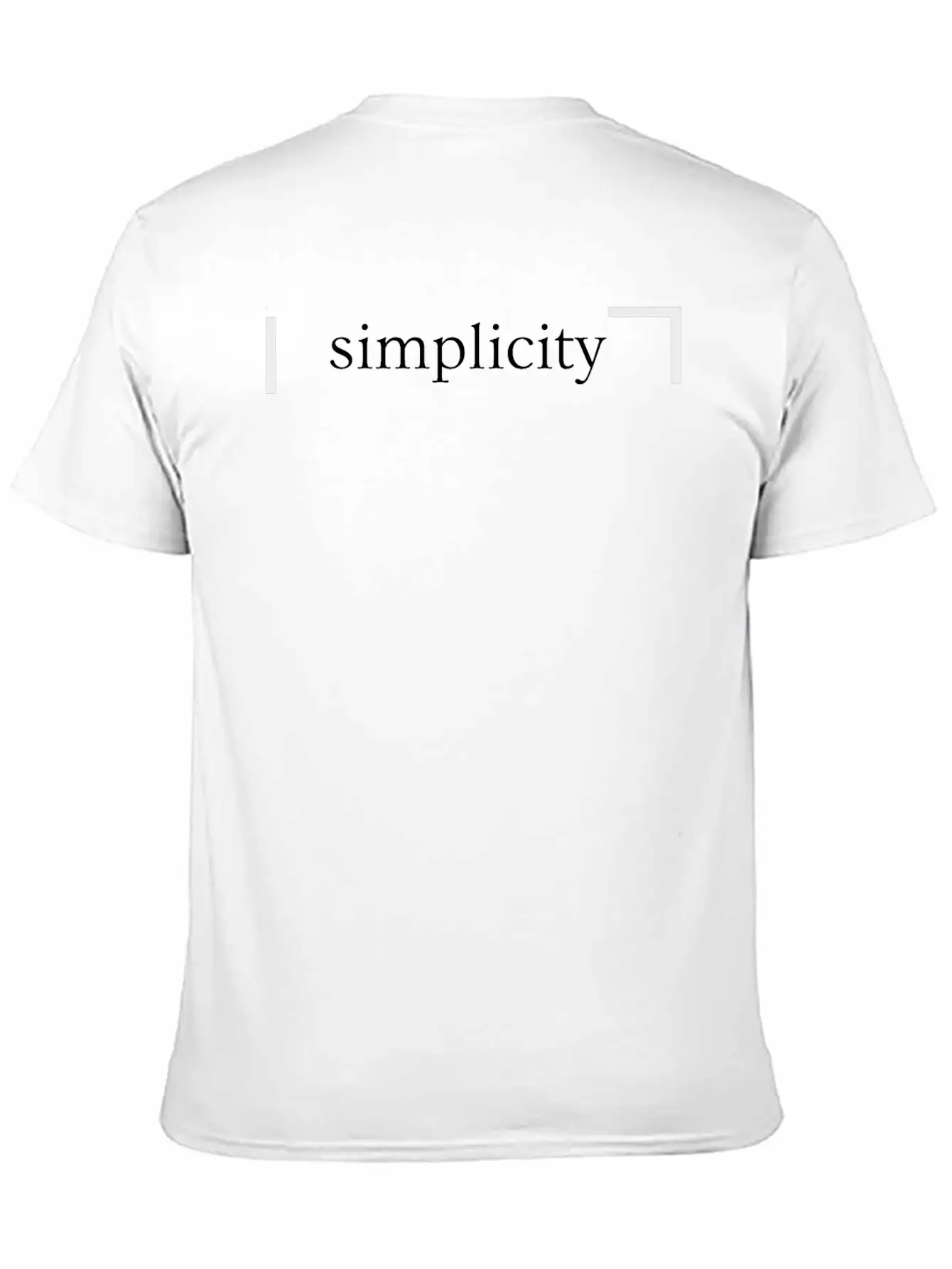 Simplicity | Motivation & Personal Growth Soft Cotton Short Sleeve Tee – Unisex Wardrobe Staple