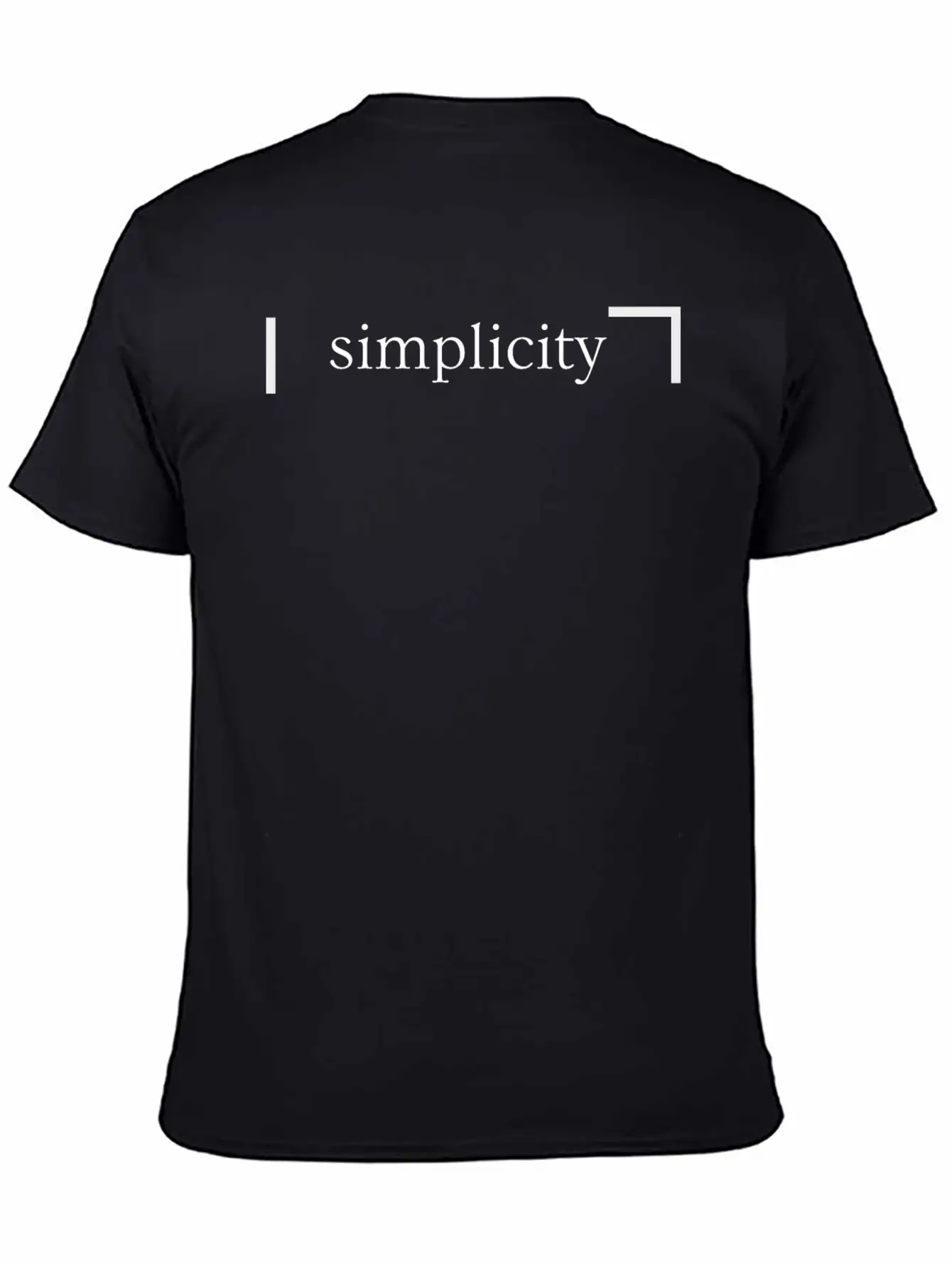 Simplicity | Motivation & Personal Growth Soft Cotton Short Sleeve Tee – Unisex Wardrobe Staple