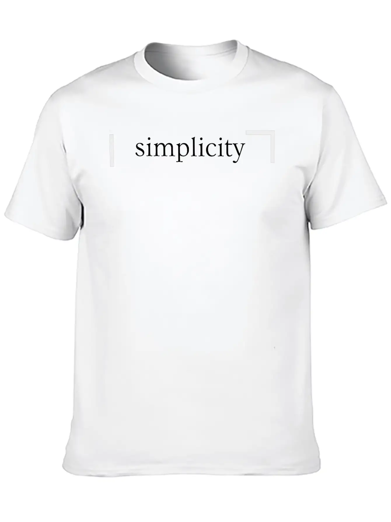 Simplicity | Motivation & Personal Growth Soft Cotton Short Sleeve Tee – Unisex Wardrobe Staple