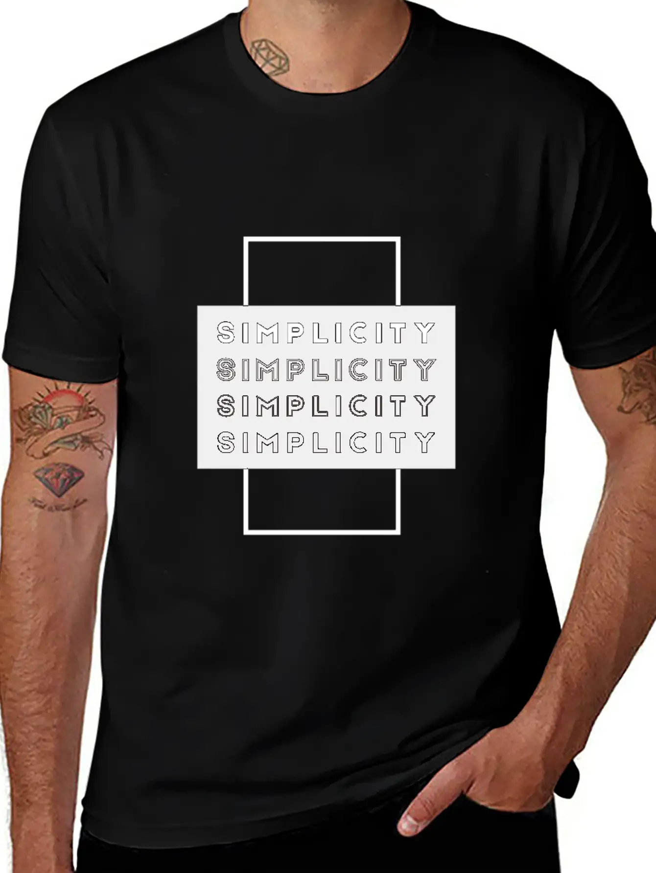 Simplicity Relaxed Everyday Tee – Lightweight And Durable Cotton