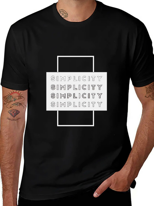 Simplicity Relaxed Everyday Tee – Lightweight And Durable Cotton