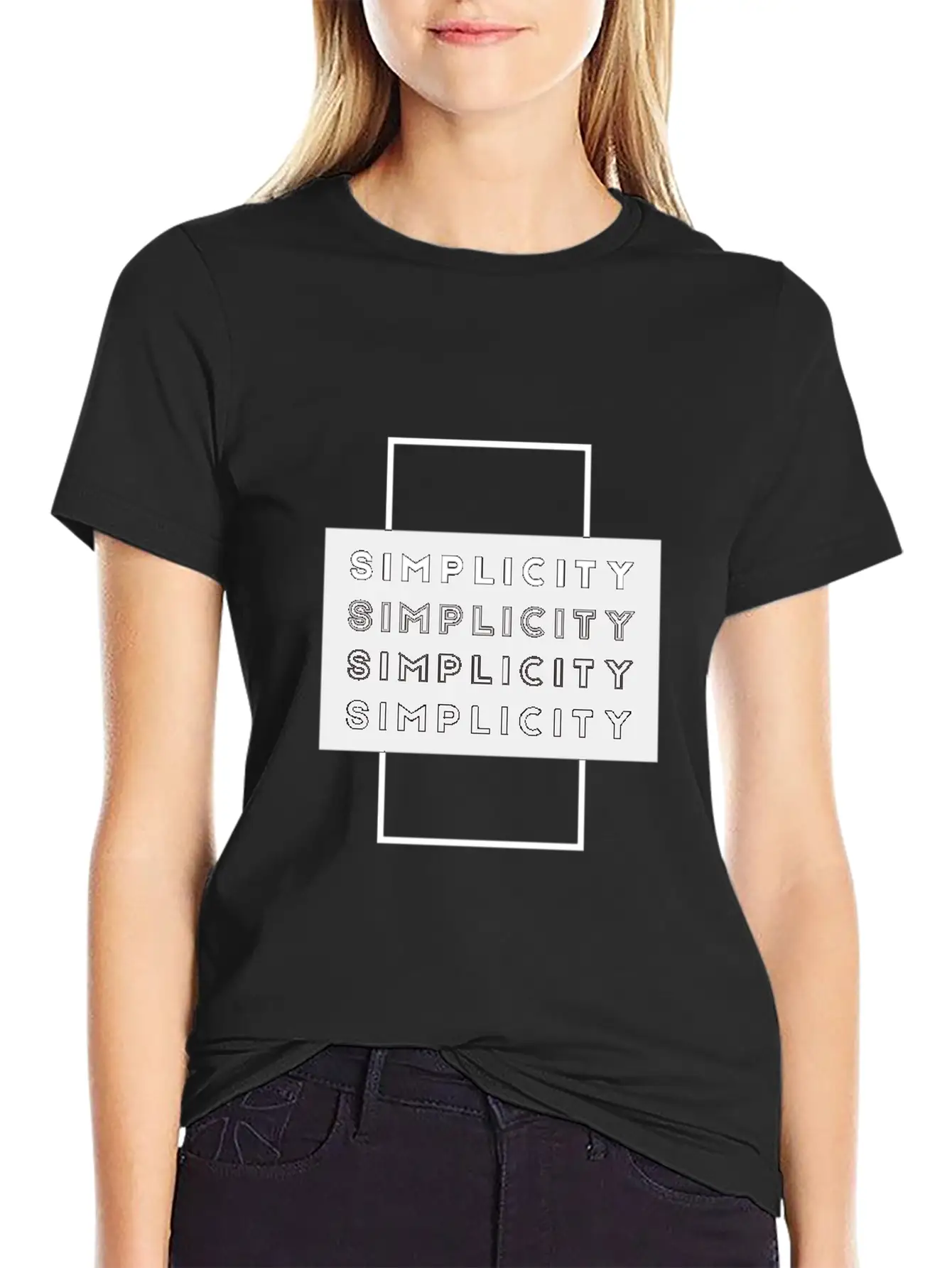 Simplicity Relaxed Everyday Tee – Lightweight And Durable Cotton