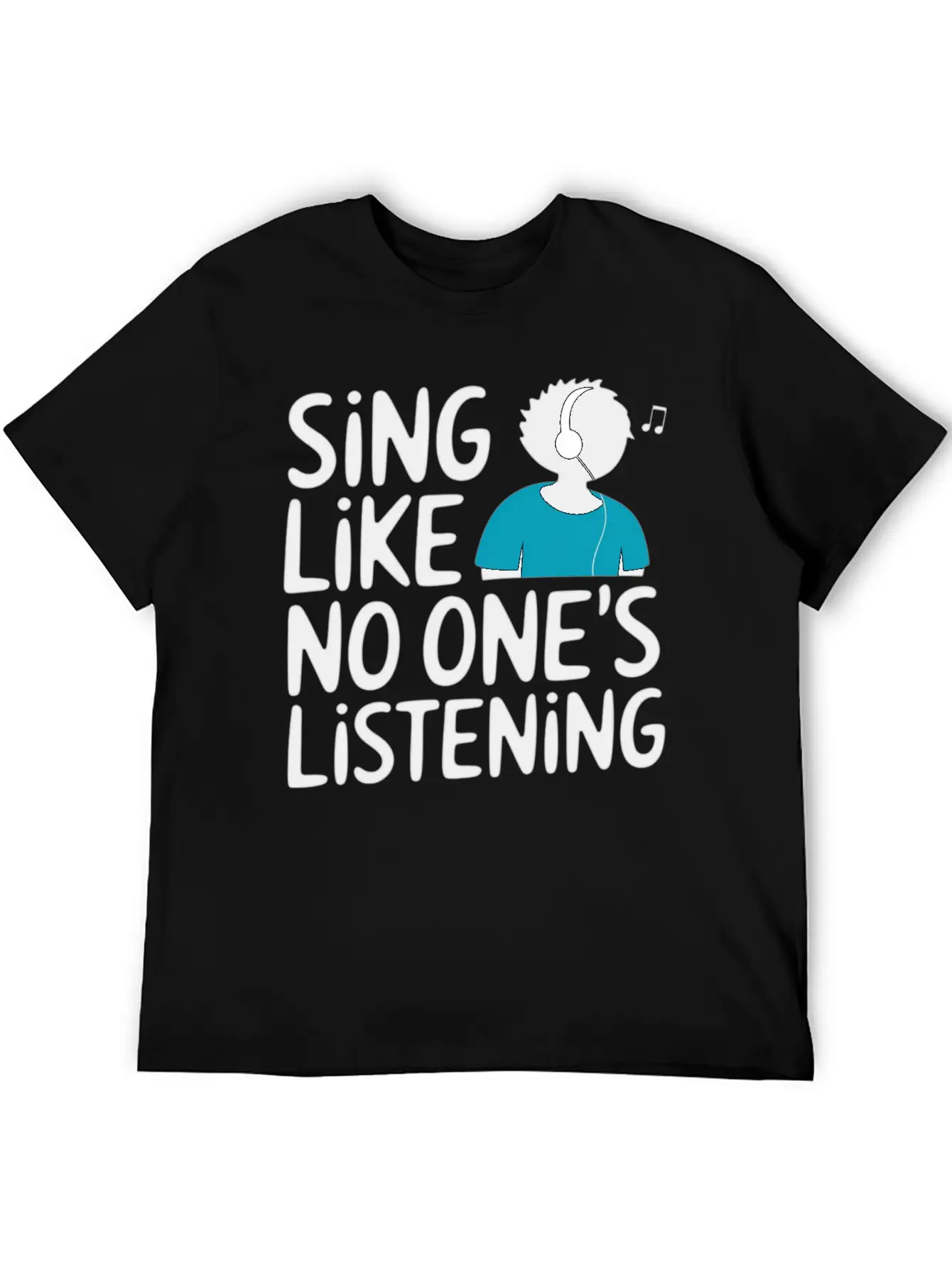 Sing Your Heart Out Classic Fit Graphic Tee For Daily Comfort – Unisex Cotton Shirt