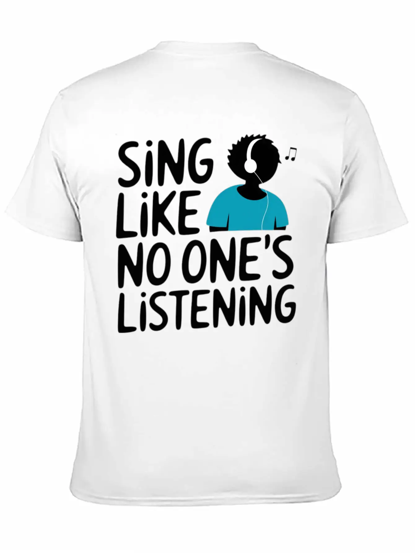 Sing Your Heart Out Classic Fit Graphic Tee For Daily Comfort – Unisex Cotton Shirt