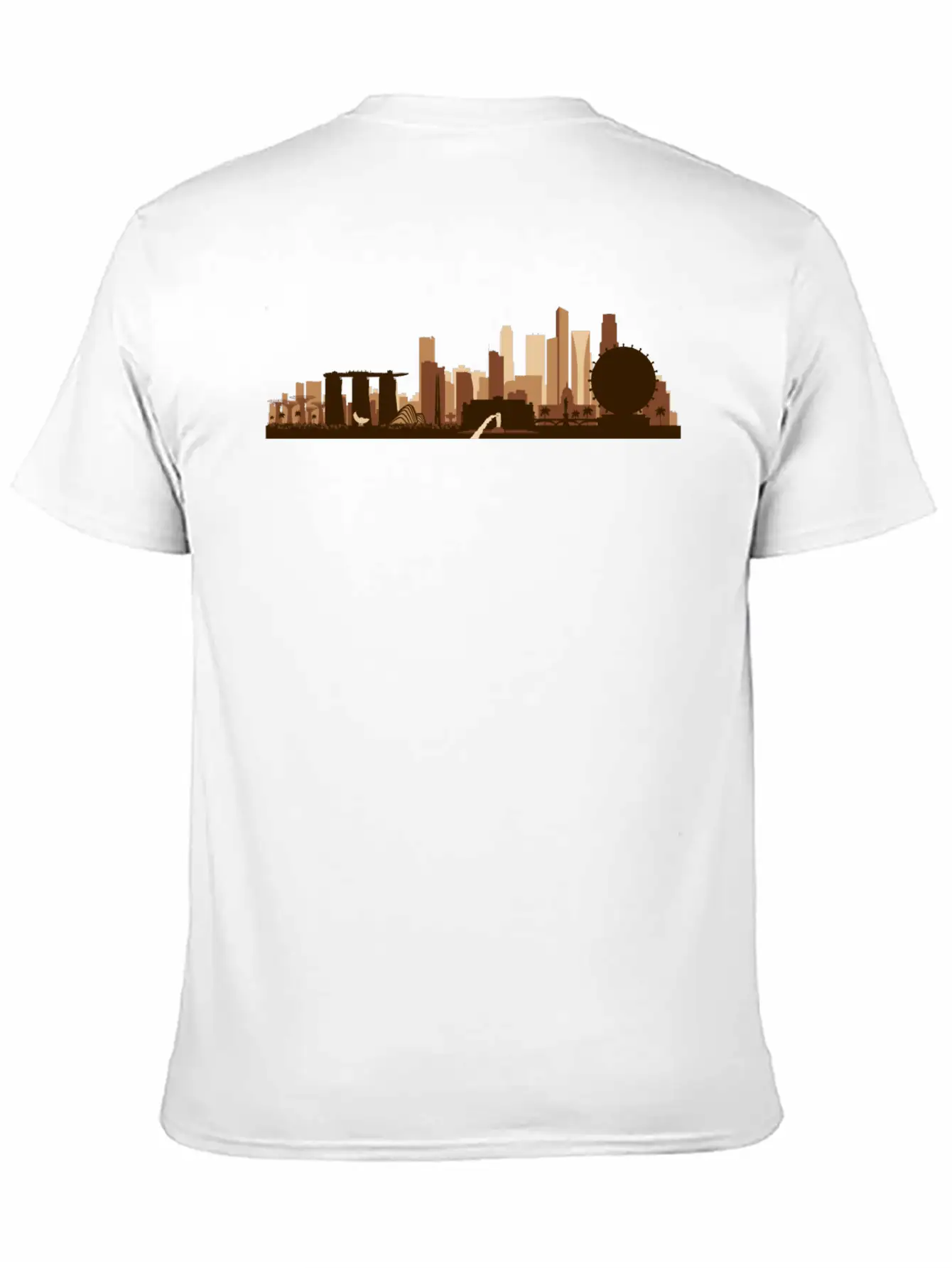 Singapore Unisex Casual T-Shirt – Clean Design For Daily Comfort