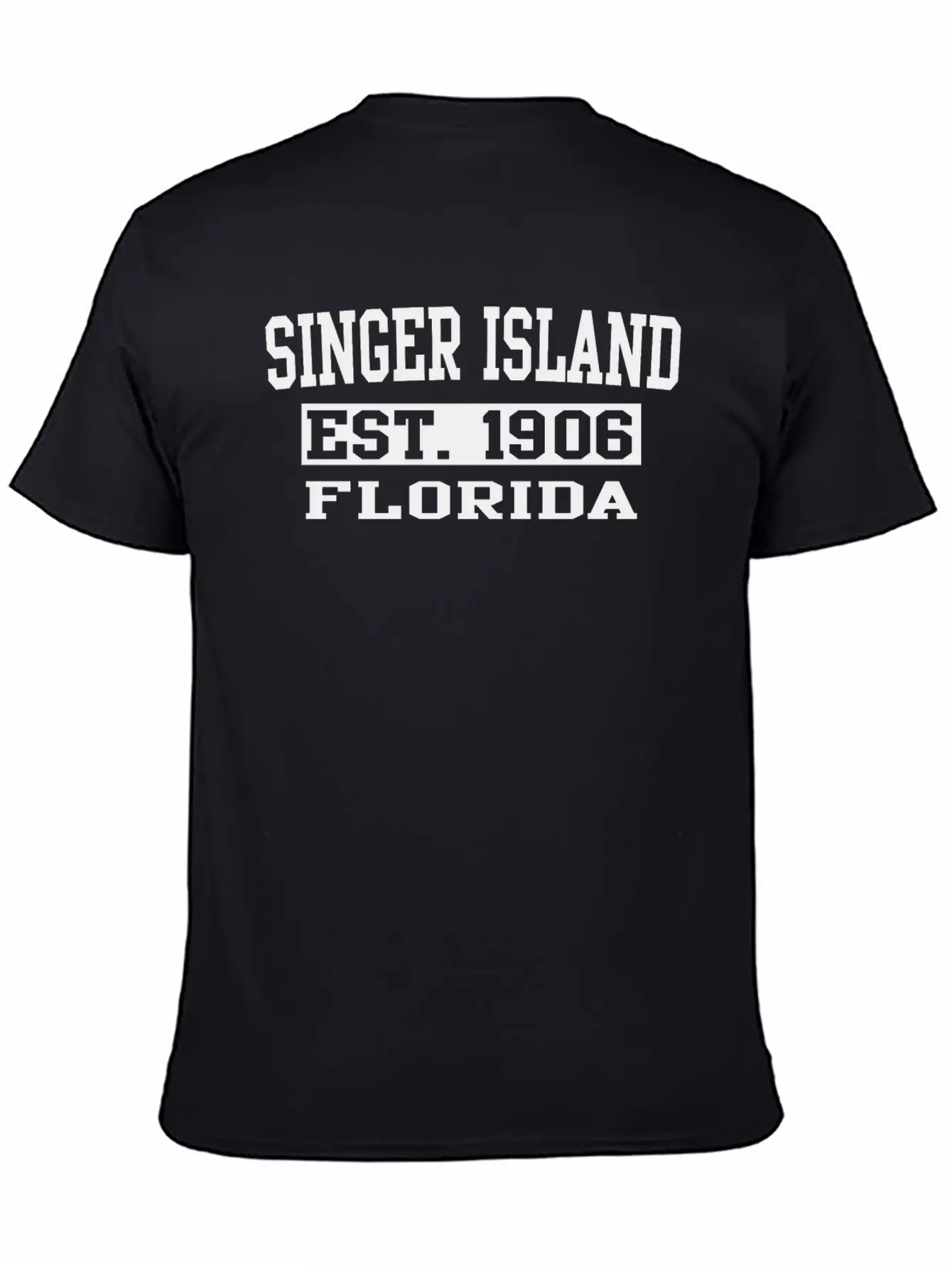 Singer Island Florida Souvenirs Singer Island FL Modern Fit Casual T-Shirt – Clean And Versatile Design