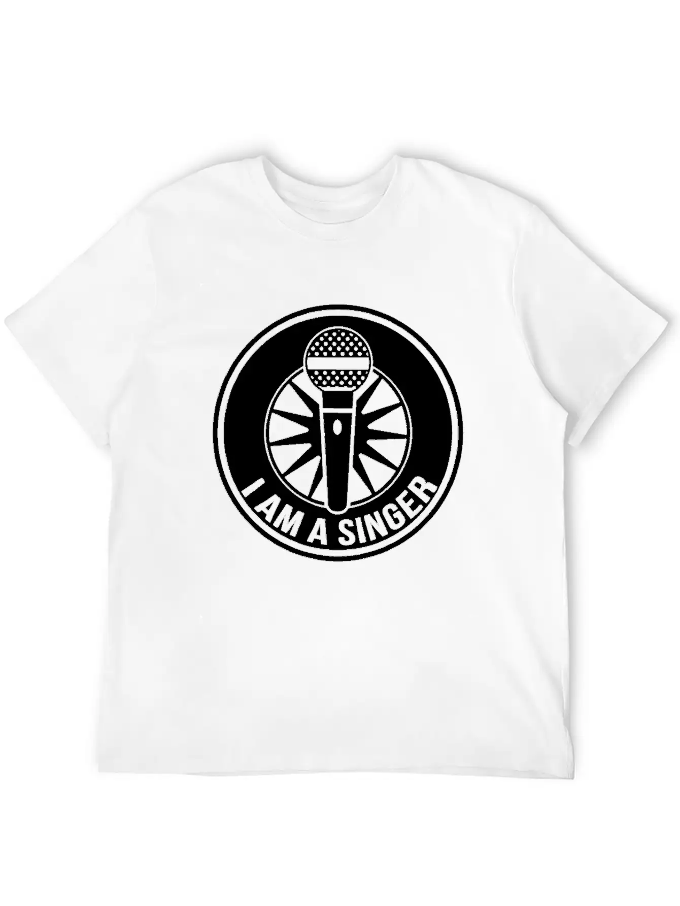 Singer Mic Relaxed Everyday Tee – Lightweight And Durable Cotton