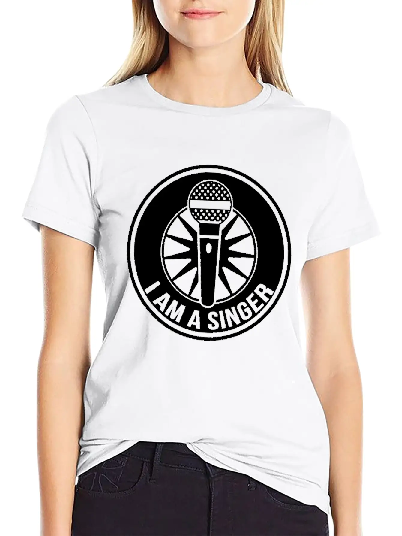 Singer Mic Relaxed Everyday Tee – Lightweight And Durable Cotton