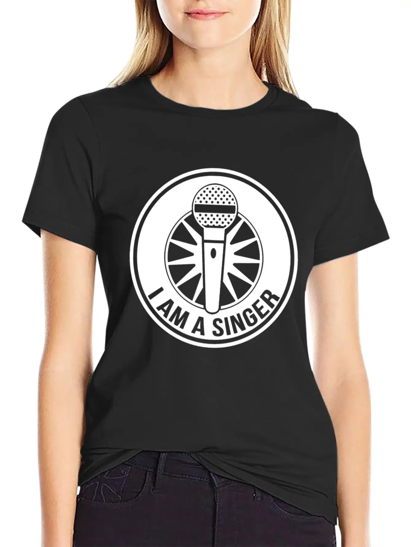 Singer Mic Relaxed Everyday Tee – Lightweight And Durable Cotton