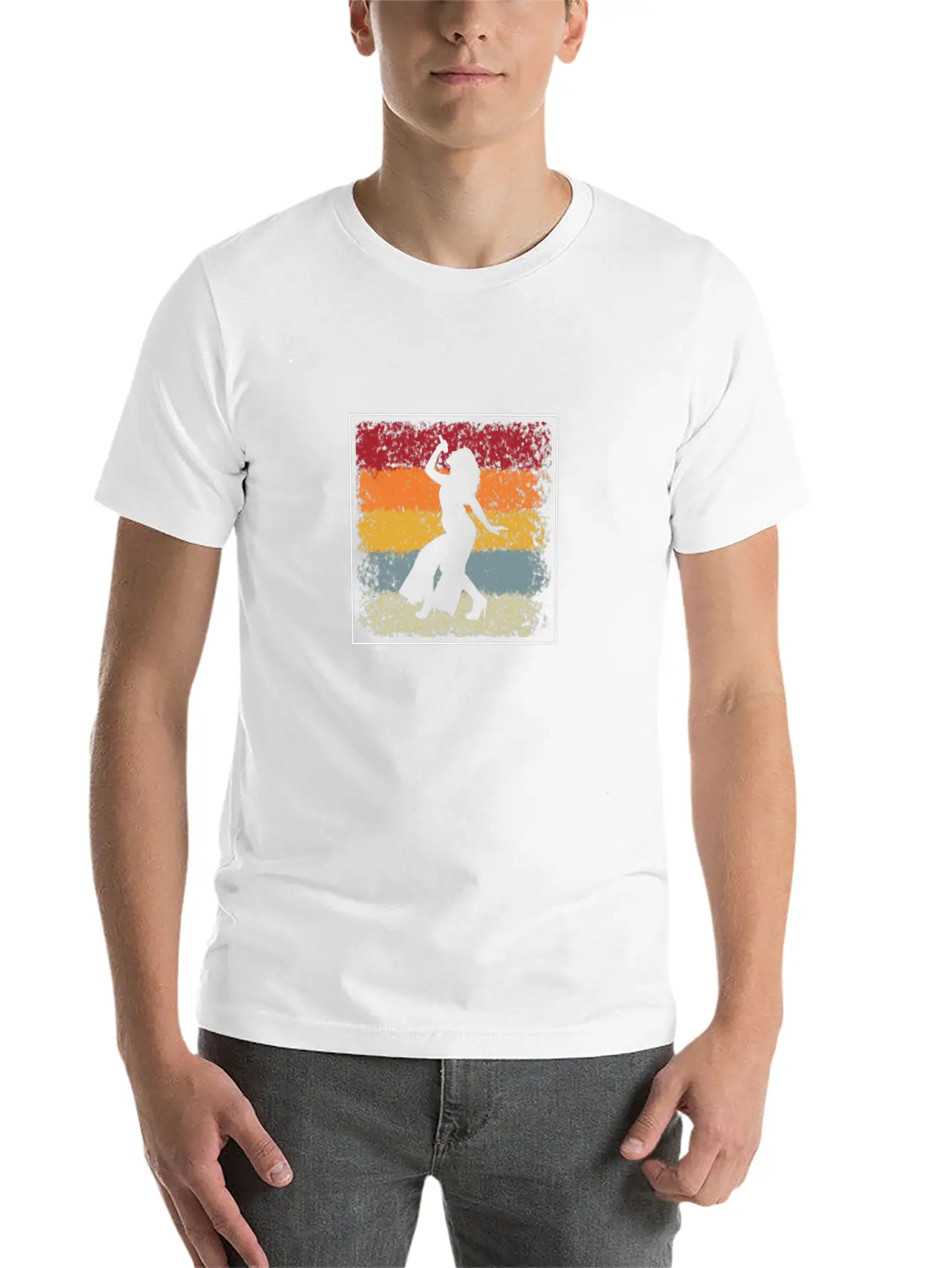 Singer Retro Basic Graphic T-Shirt – Daily Comfort In Soft Cotton