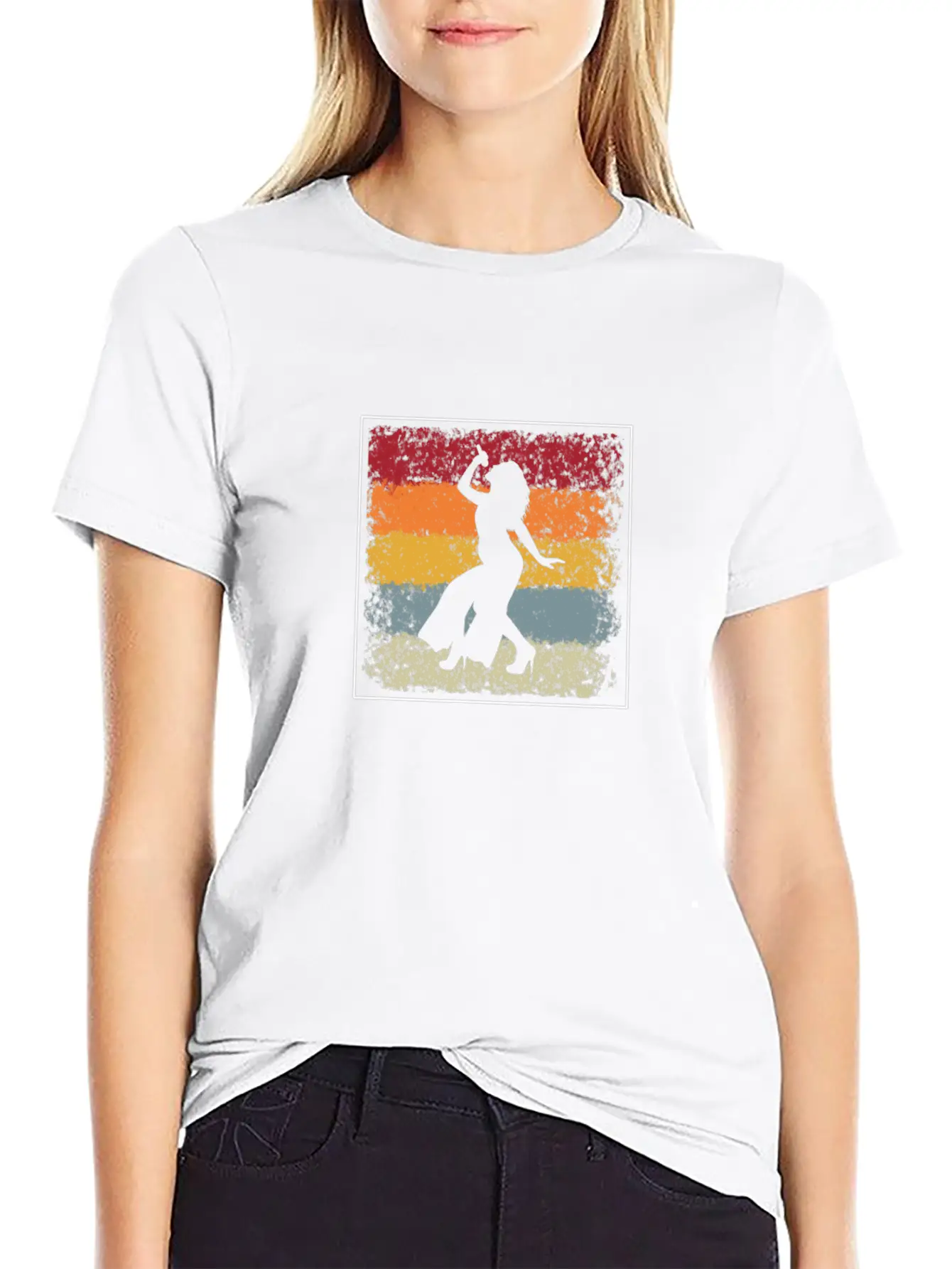 Singer Retro Basic Graphic T-Shirt – Daily Comfort In Soft Cotton