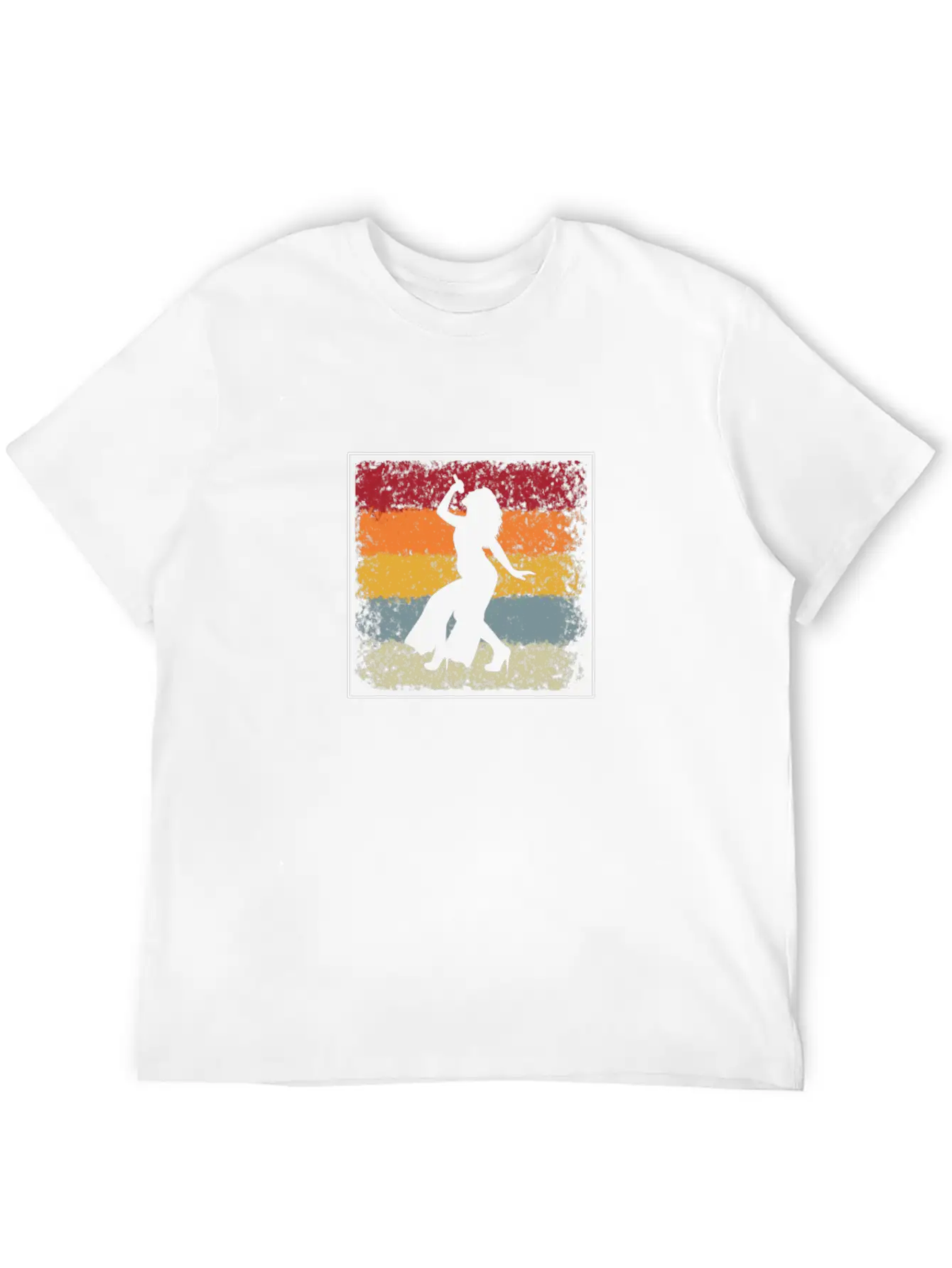 Singer Retro Basic Graphic T-Shirt – Daily Comfort In Soft Cotton