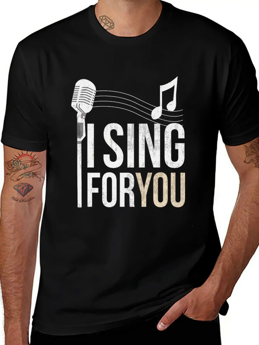 Singer Singing Singing Singer Band Choir Basic Graphic T-Shirt – Daily Comfort In Soft Cotton