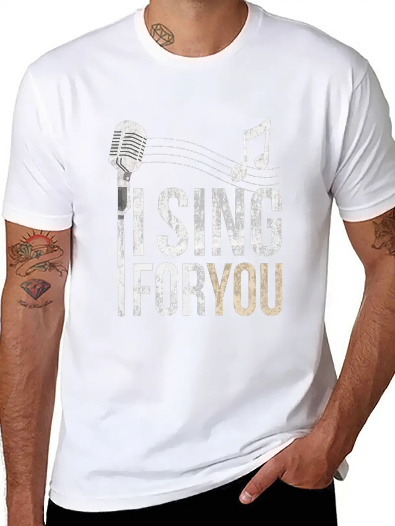 Singer Singing Singing Singer Band Choir Basic Graphic T-Shirt – Daily Comfort In Soft Cotton