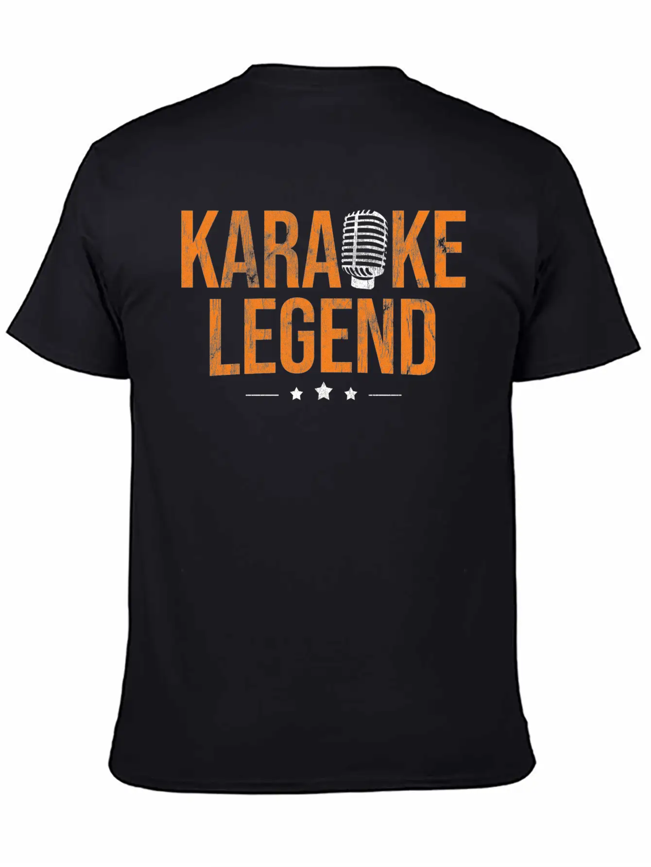 Singing Microphone Karaoke Lightweight Cotton T-Shirt – Daily Comfort Graphic Shirt