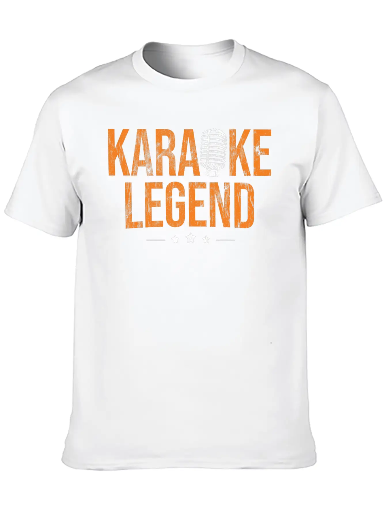 Singing Microphone Karaoke Lightweight Cotton T-Shirt – Daily Comfort Graphic Shirt