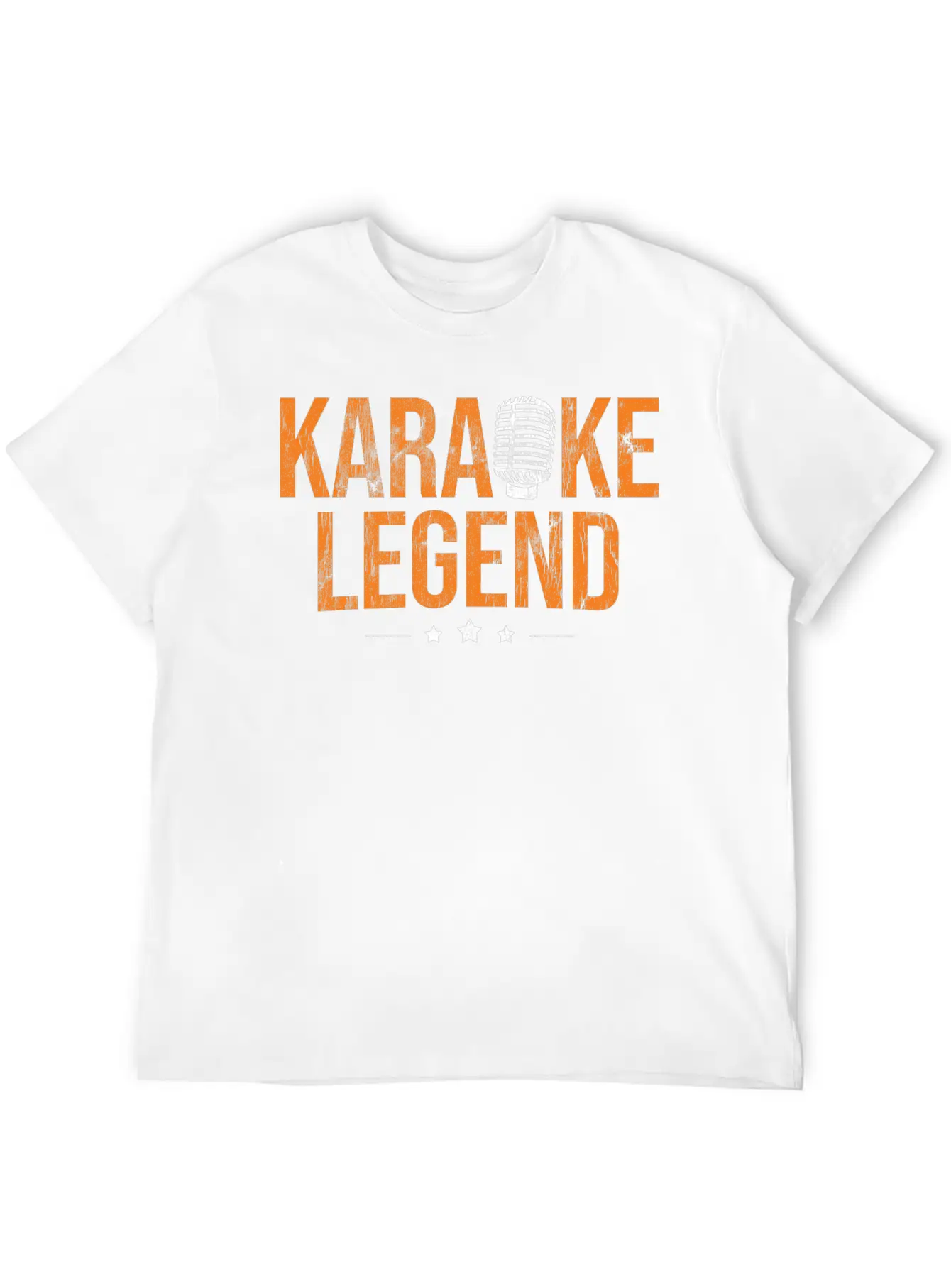 Singing Microphone Karaoke Lightweight Cotton T-Shirt – Daily Comfort Graphic Shirt