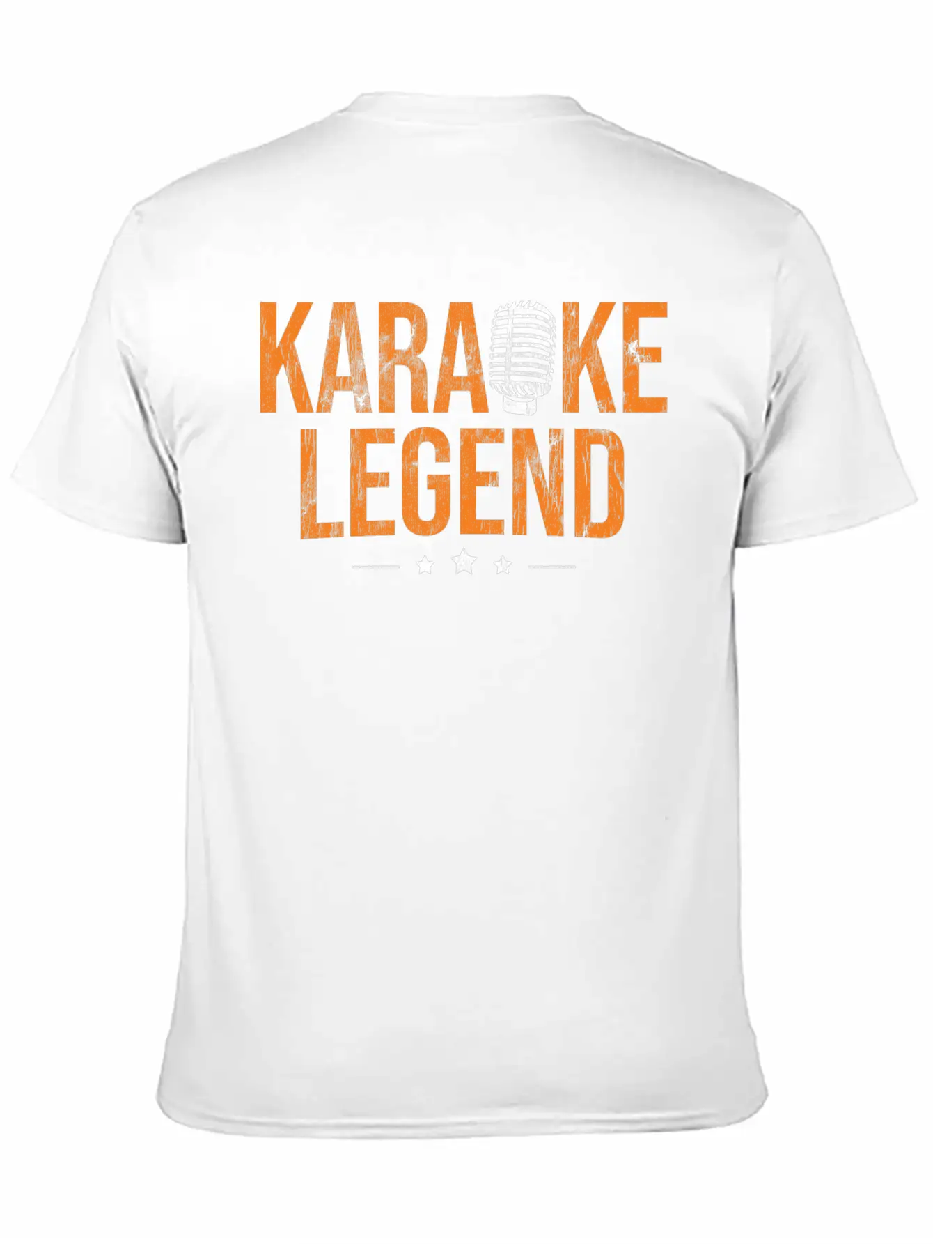 Singing Microphone Karaoke Lightweight Cotton T-Shirt – Daily Comfort Graphic Shirt