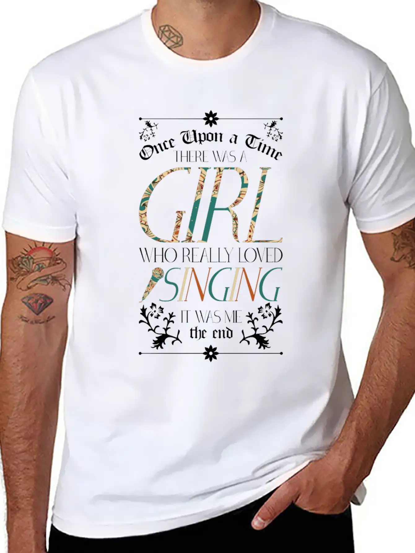 Singing Singer Chanting Funny Gift Unisex Casual T-Shirt – Clean Design For Daily Comfort