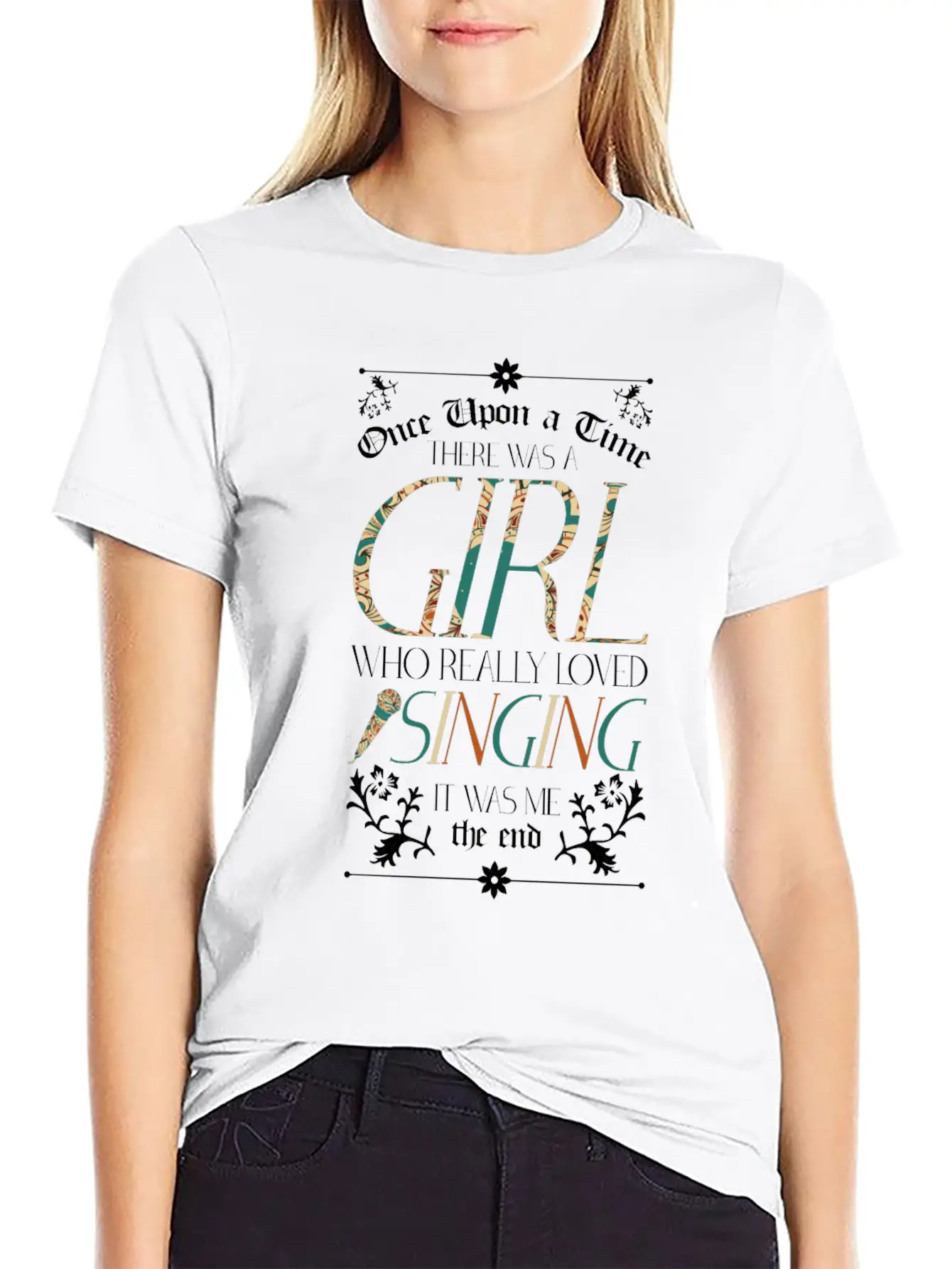 Singing Singer Chanting Funny Gift Unisex Casual T-Shirt – Clean Design For Daily Comfort