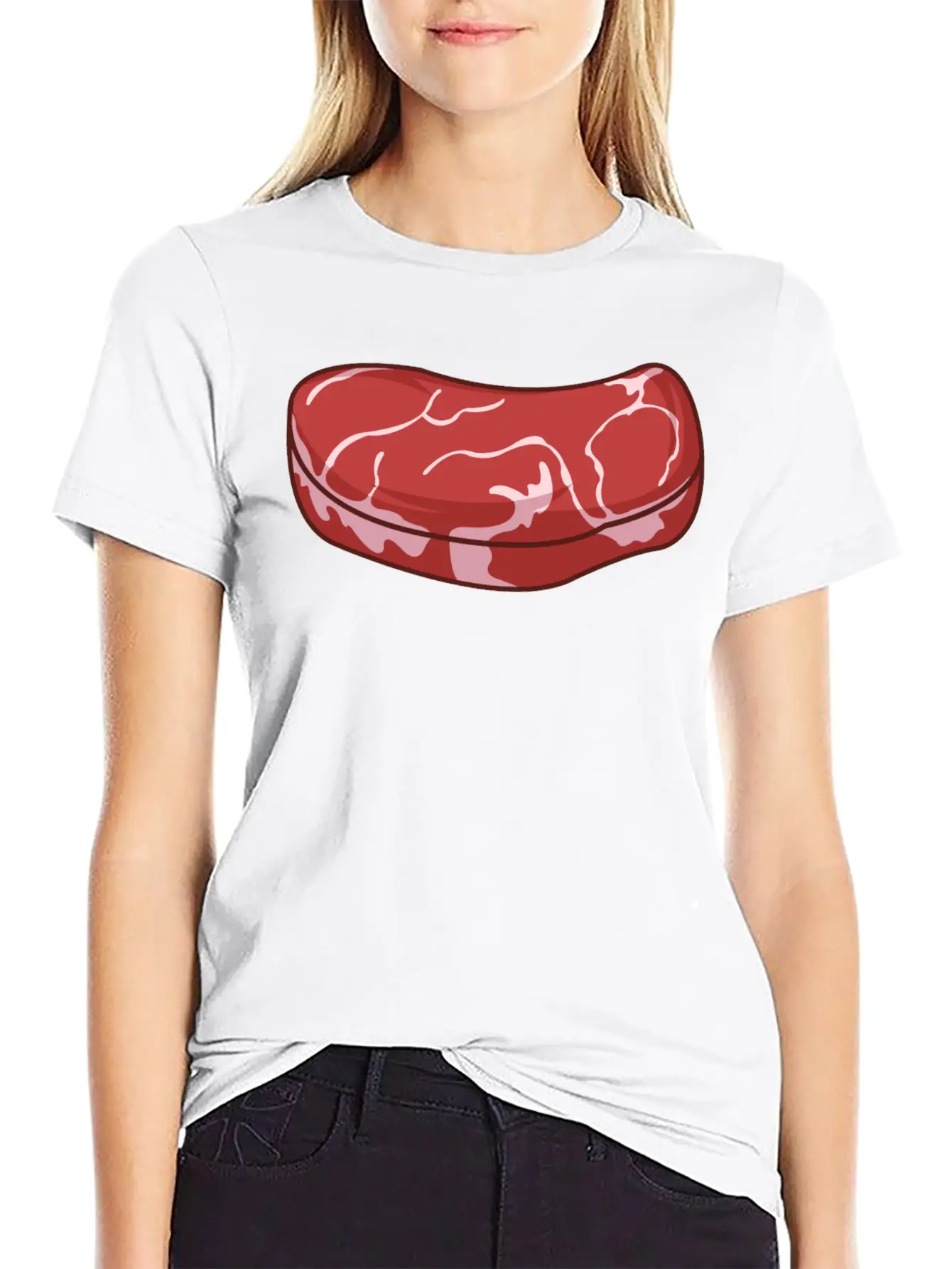 Sirloin Steak Unisex Casual T-Shirt – Clean Design For Daily Comfort