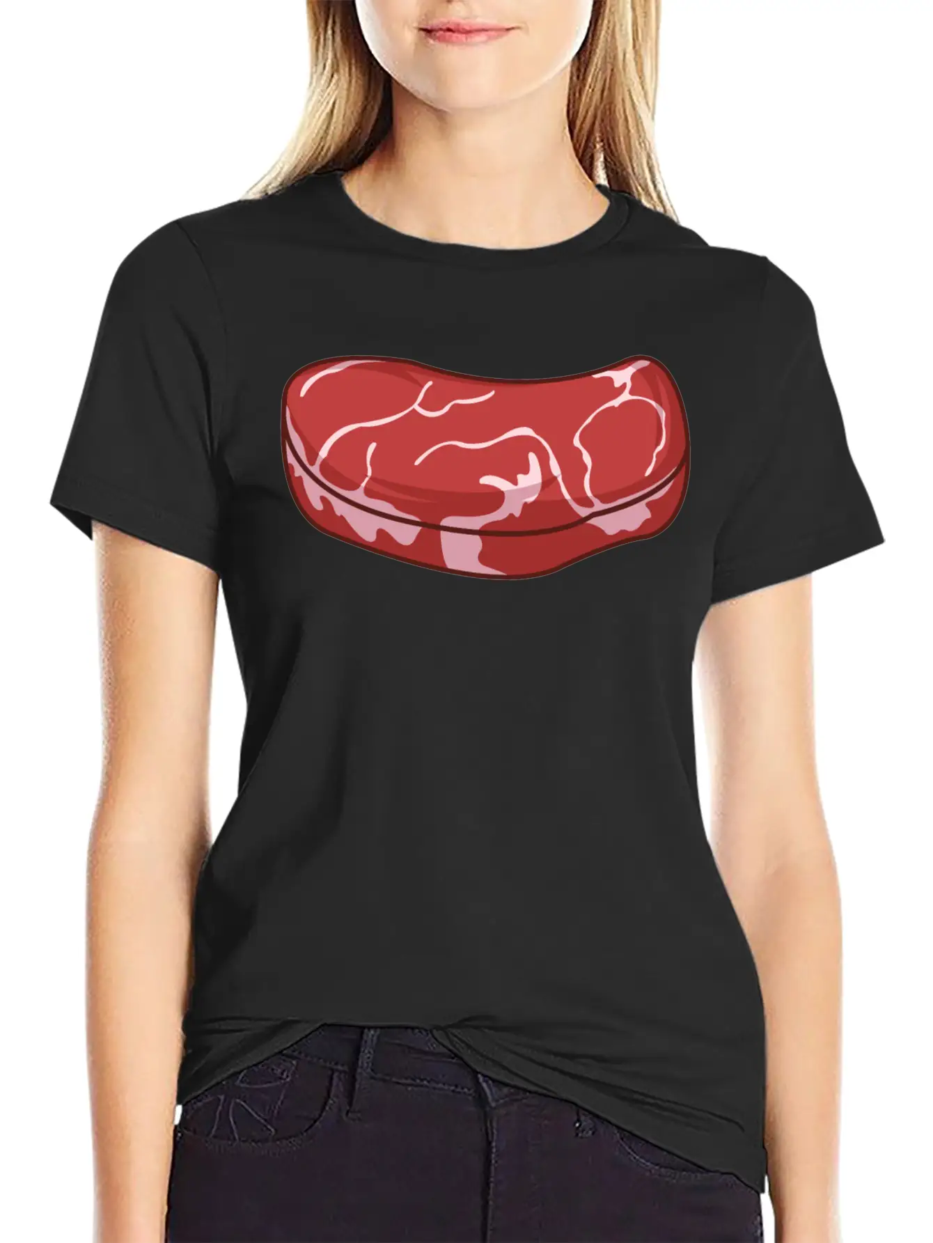 Sirloin Steak Unisex Casual T-Shirt – Clean Design For Daily Comfort