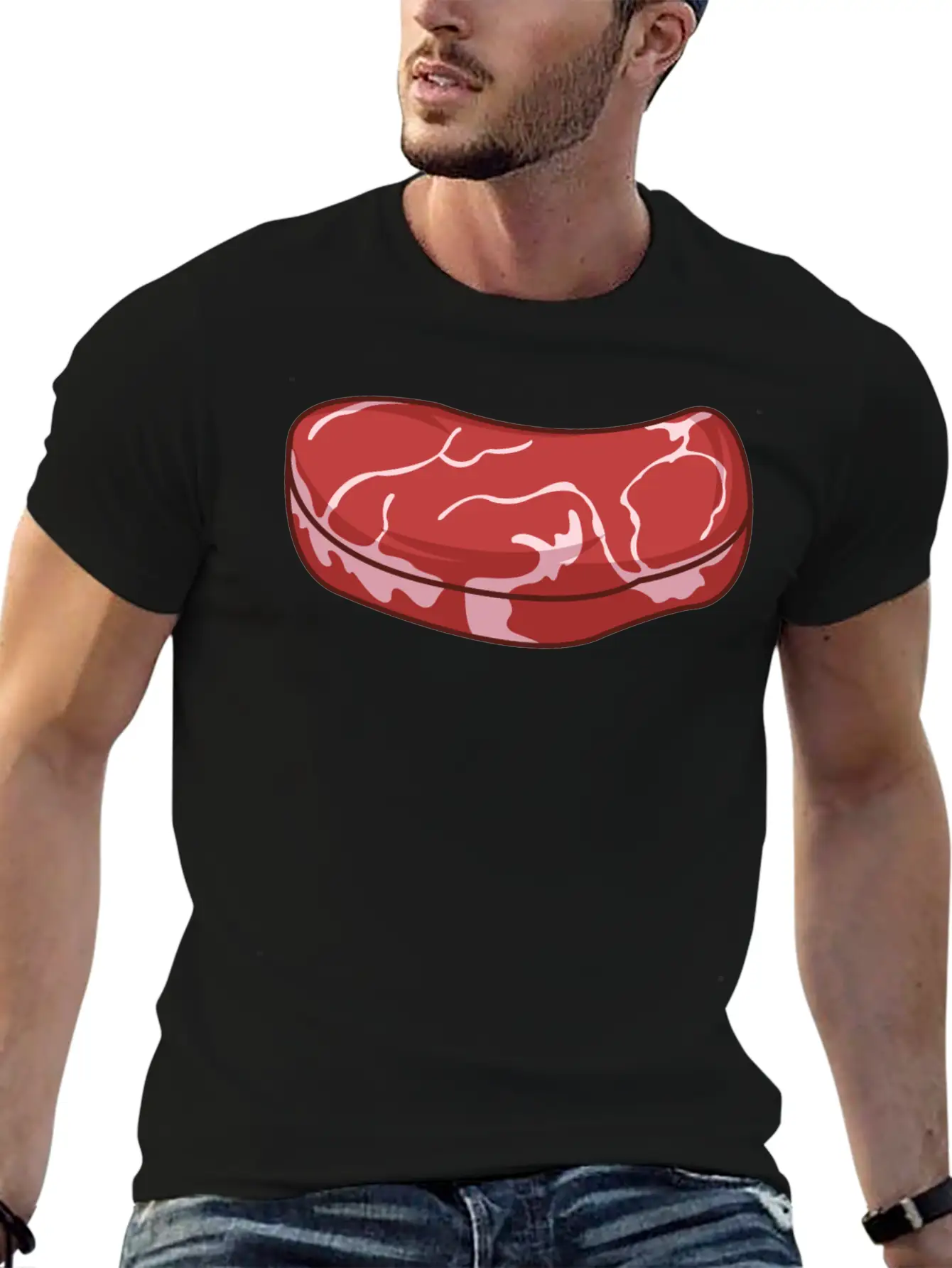 Sirloin Steak Unisex Casual T-Shirt – Clean Design For Daily Comfort