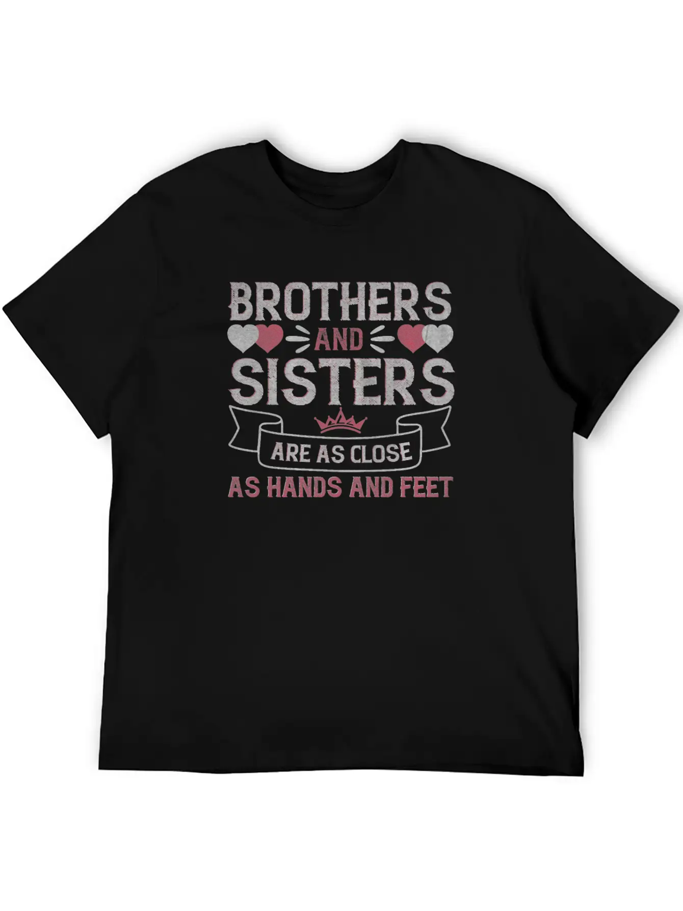 Sister Love Siblings Gift Unisex Casual T-Shirt – Clean Design For Daily Comfort