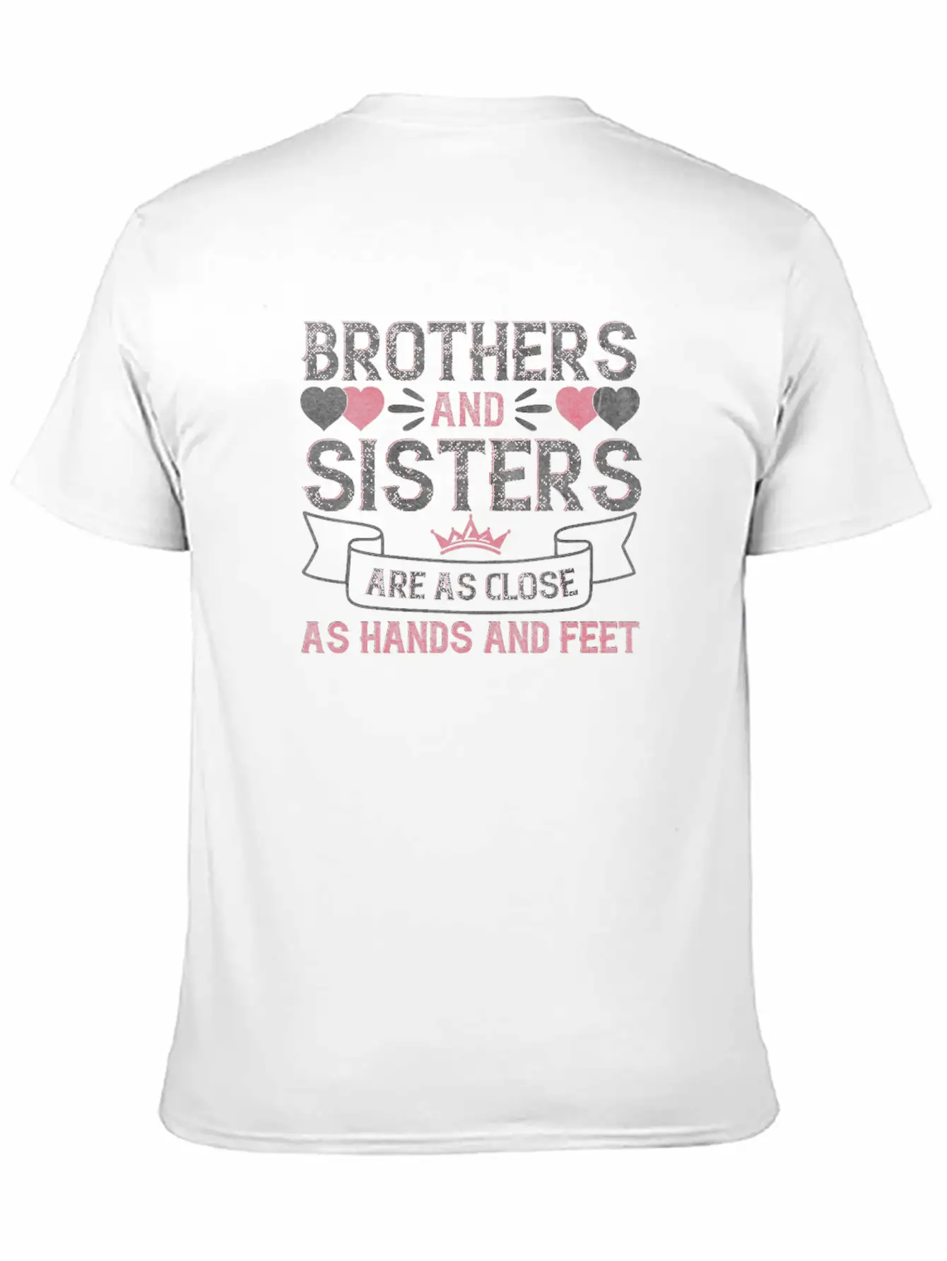 Sister Love Siblings Gift Unisex Casual T-Shirt – Clean Design For Daily Comfort