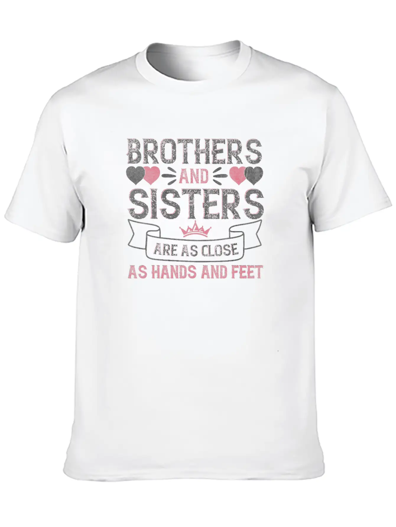 Sister Love Siblings Gift Unisex Casual T-Shirt – Clean Design For Daily Comfort