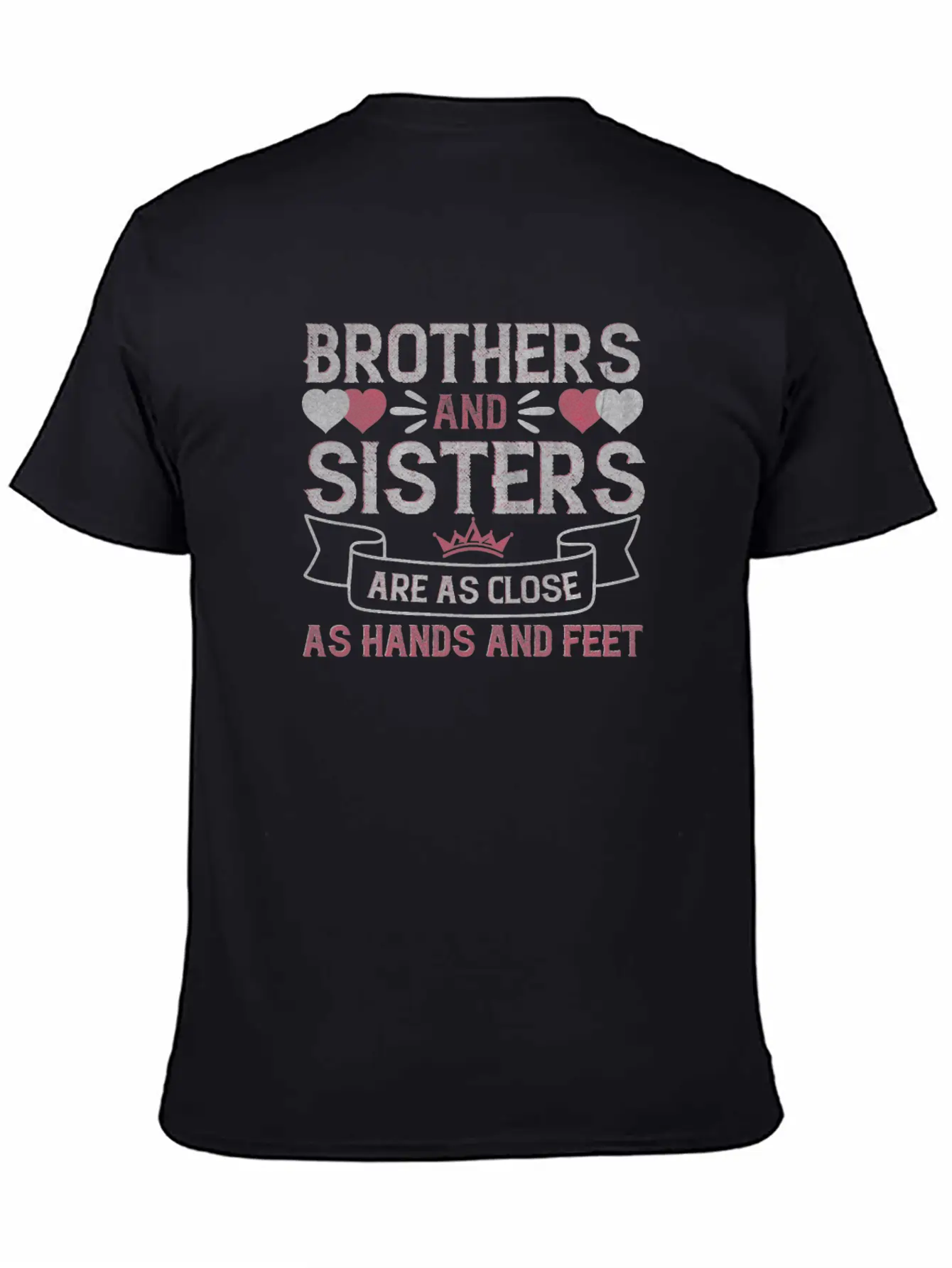 Sister Love Siblings Gift Unisex Casual T-Shirt – Clean Design For Daily Comfort