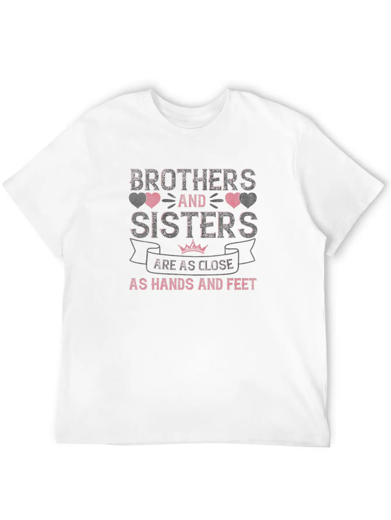 Sister Love Siblings Gift Unisex Casual T-Shirt – Clean Design For Daily Comfort