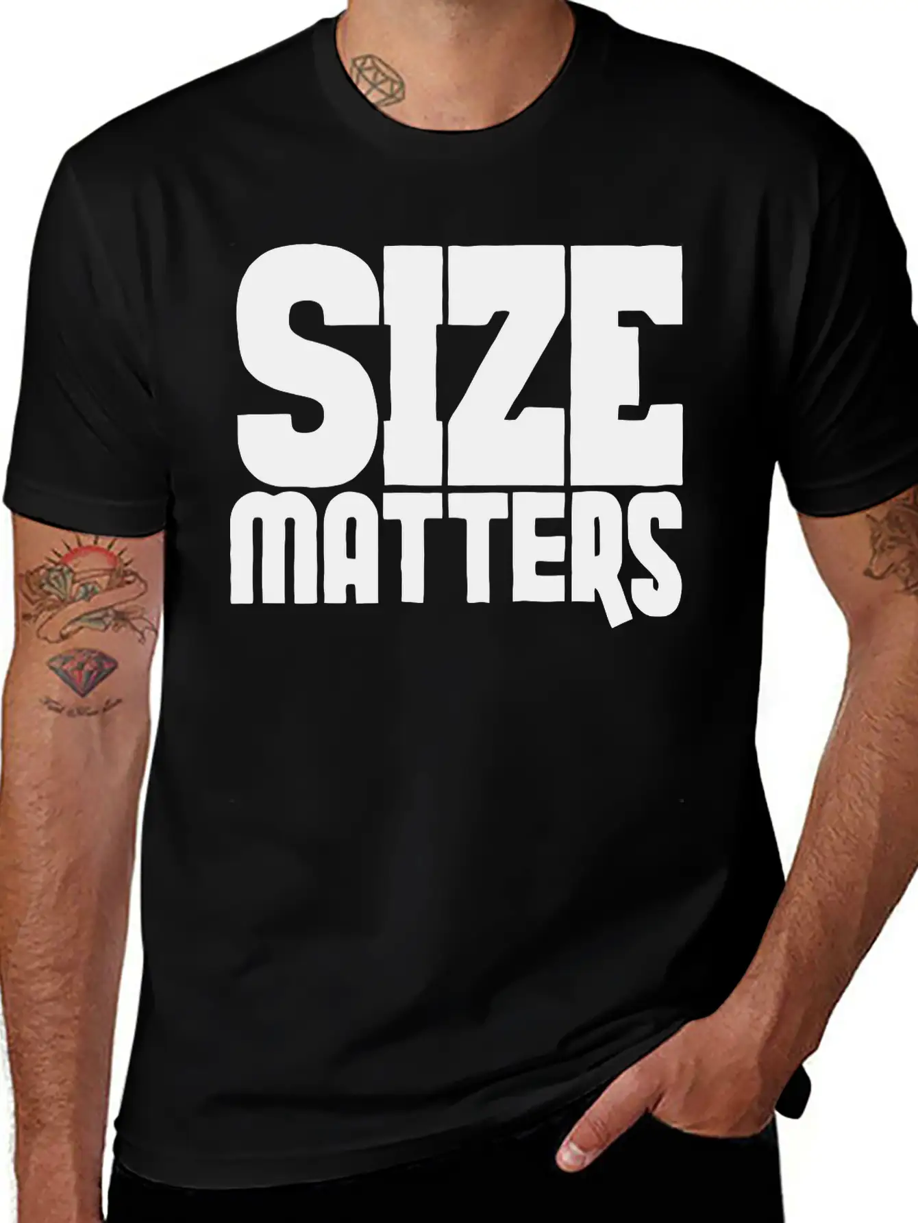 Size Matters Relaxed Everyday Tee – Lightweight And Durable Cotton
