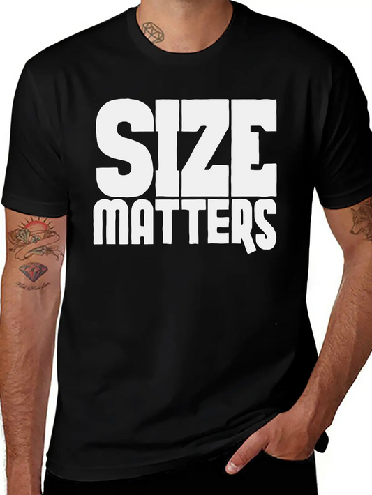 Size Matters Relaxed Everyday Tee – Lightweight And Durable Cotton