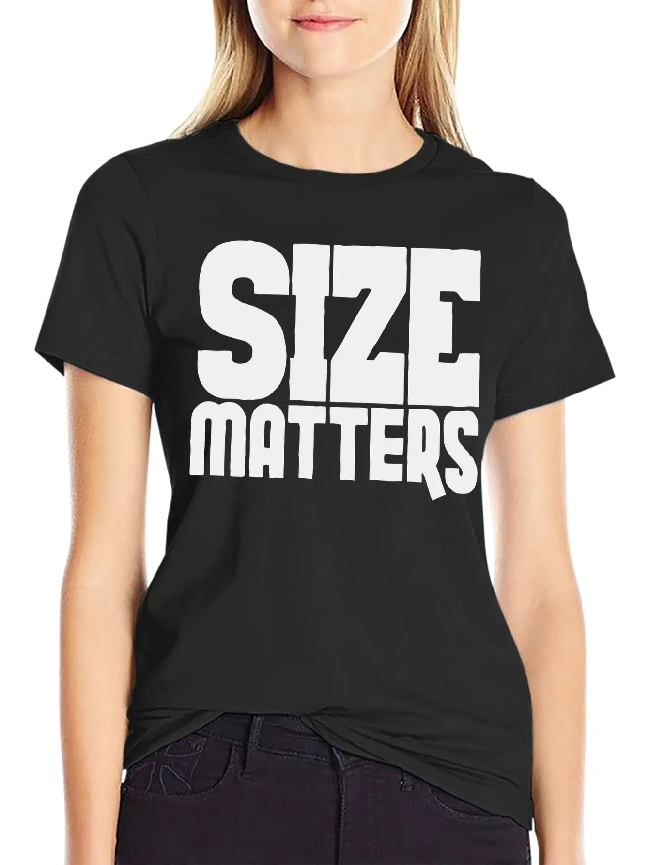 Size Matters Relaxed Everyday Tee – Lightweight And Durable Cotton