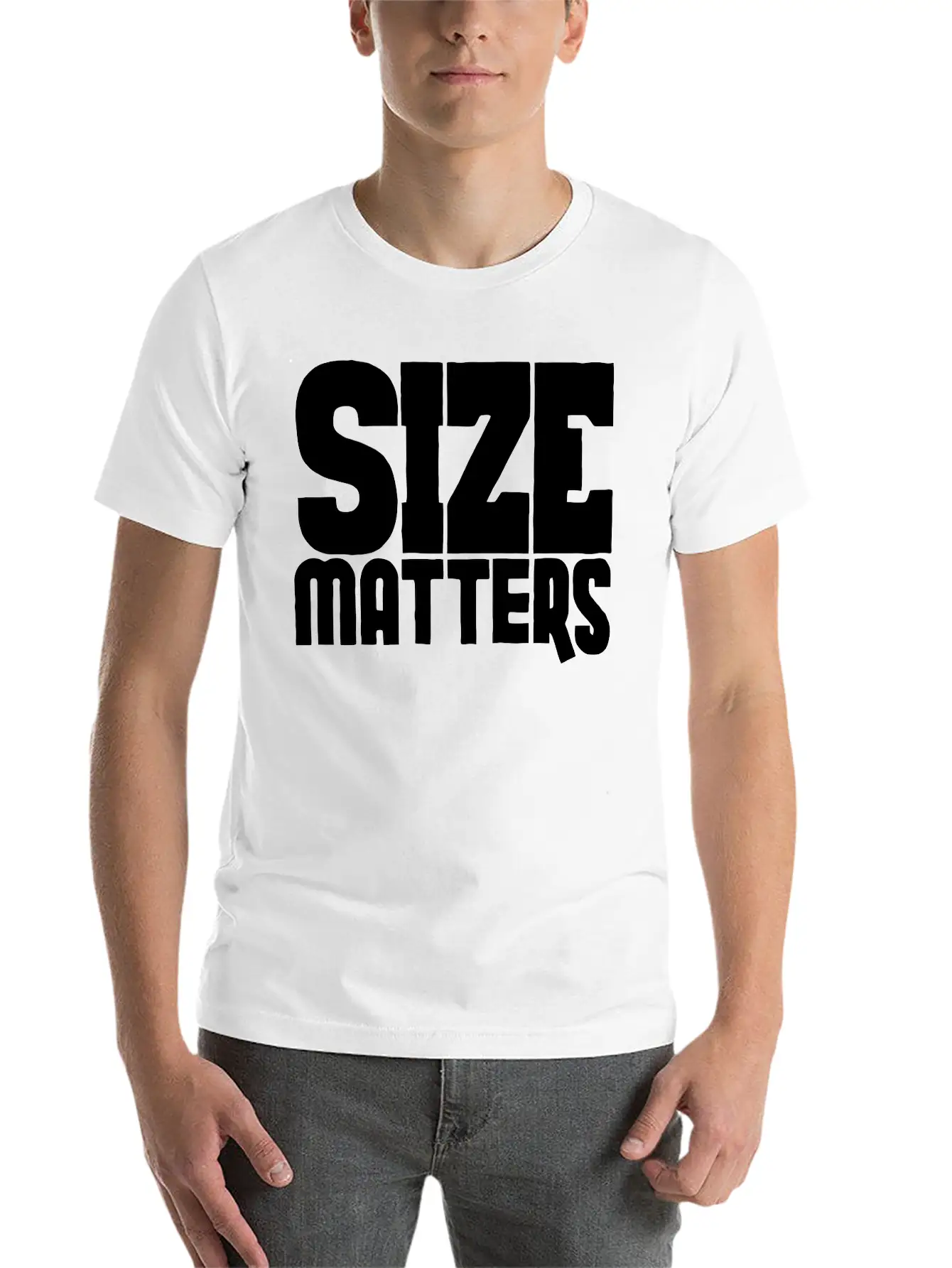 Size Matters Relaxed Everyday Tee – Lightweight And Durable Cotton