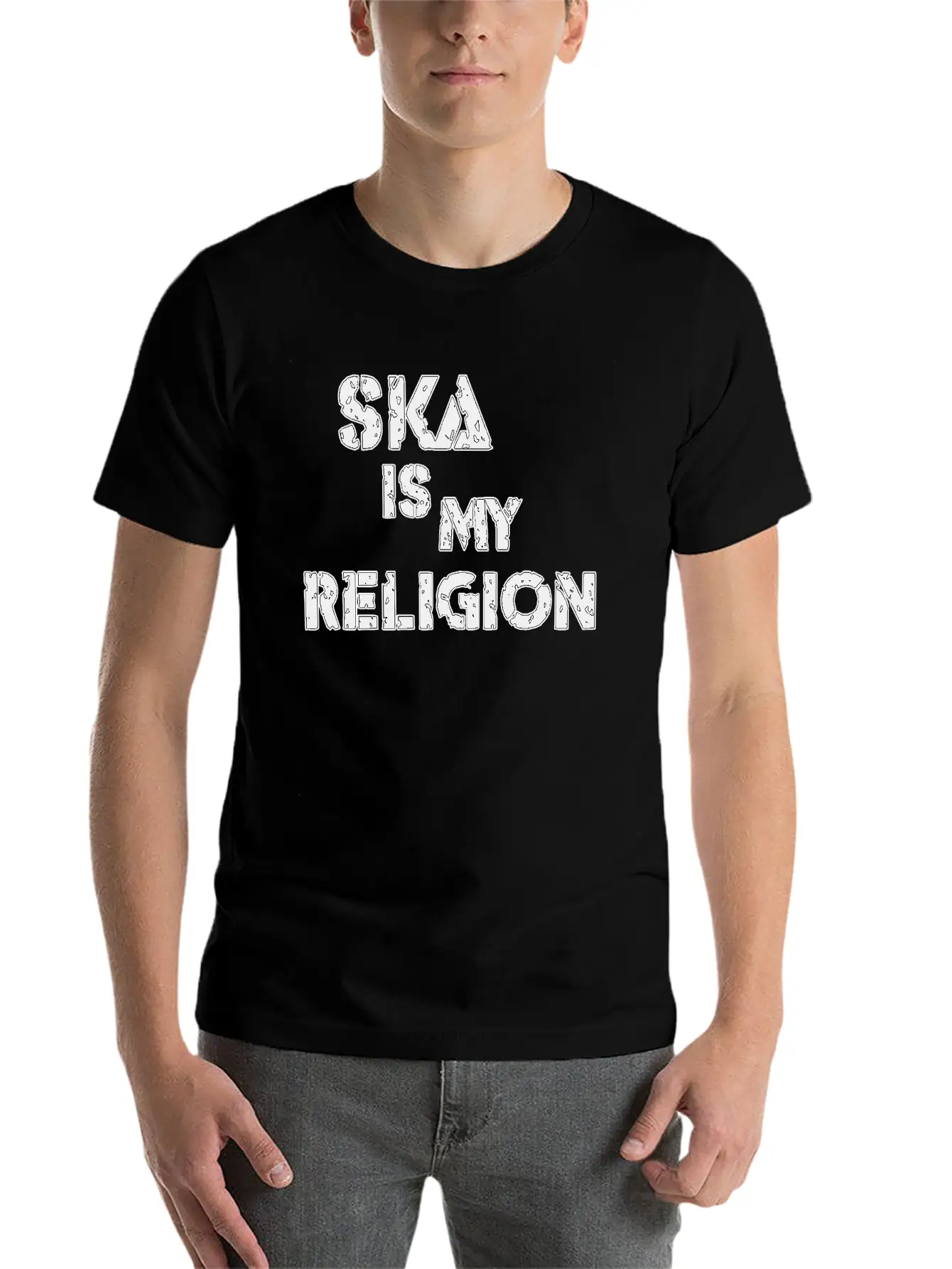 Ska Is My Religion Relaxed Everyday Tee – Lightweight And Durable Cotton