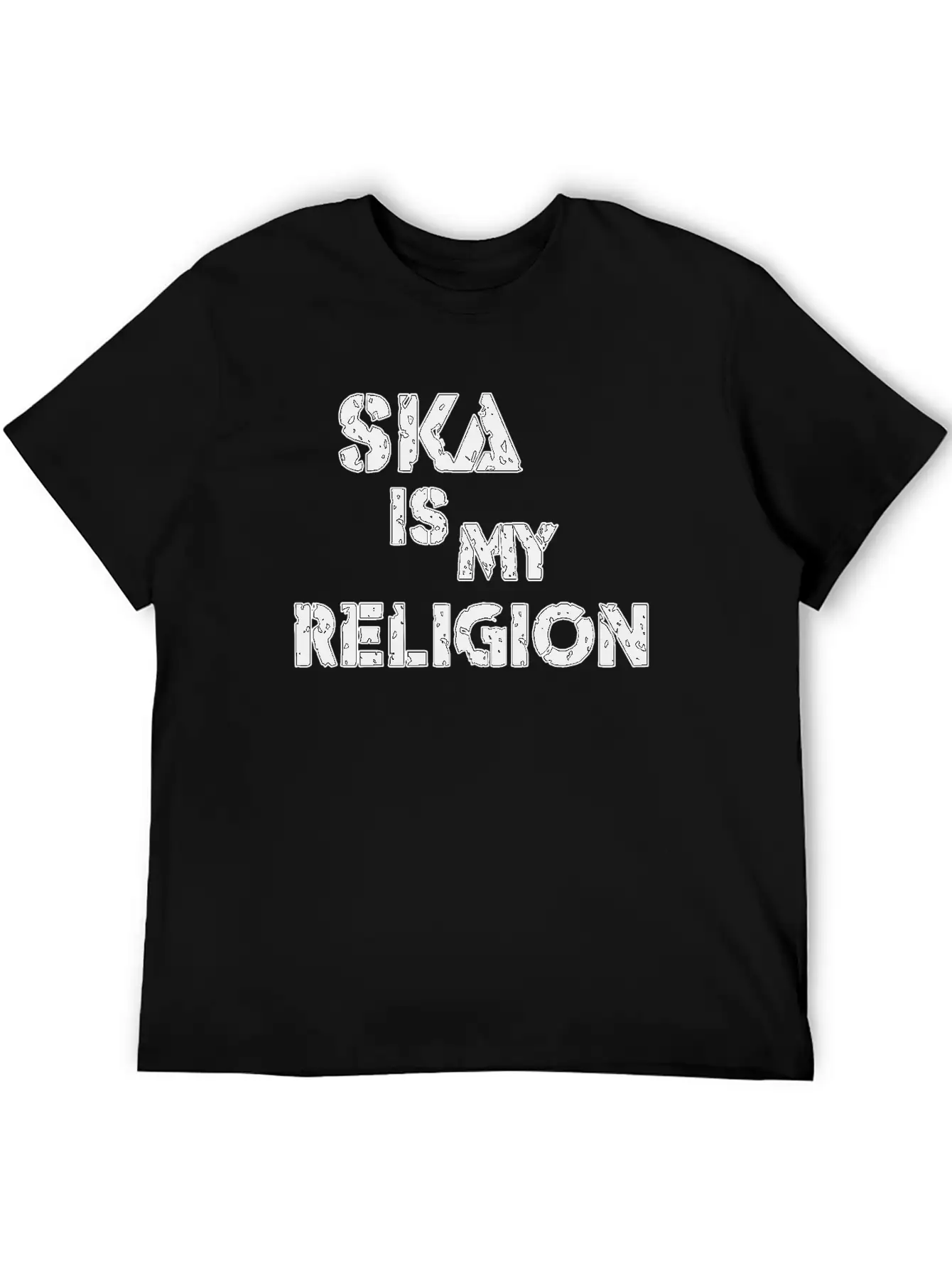 Ska Is My Religion Relaxed Everyday Tee – Lightweight And Durable Cotton