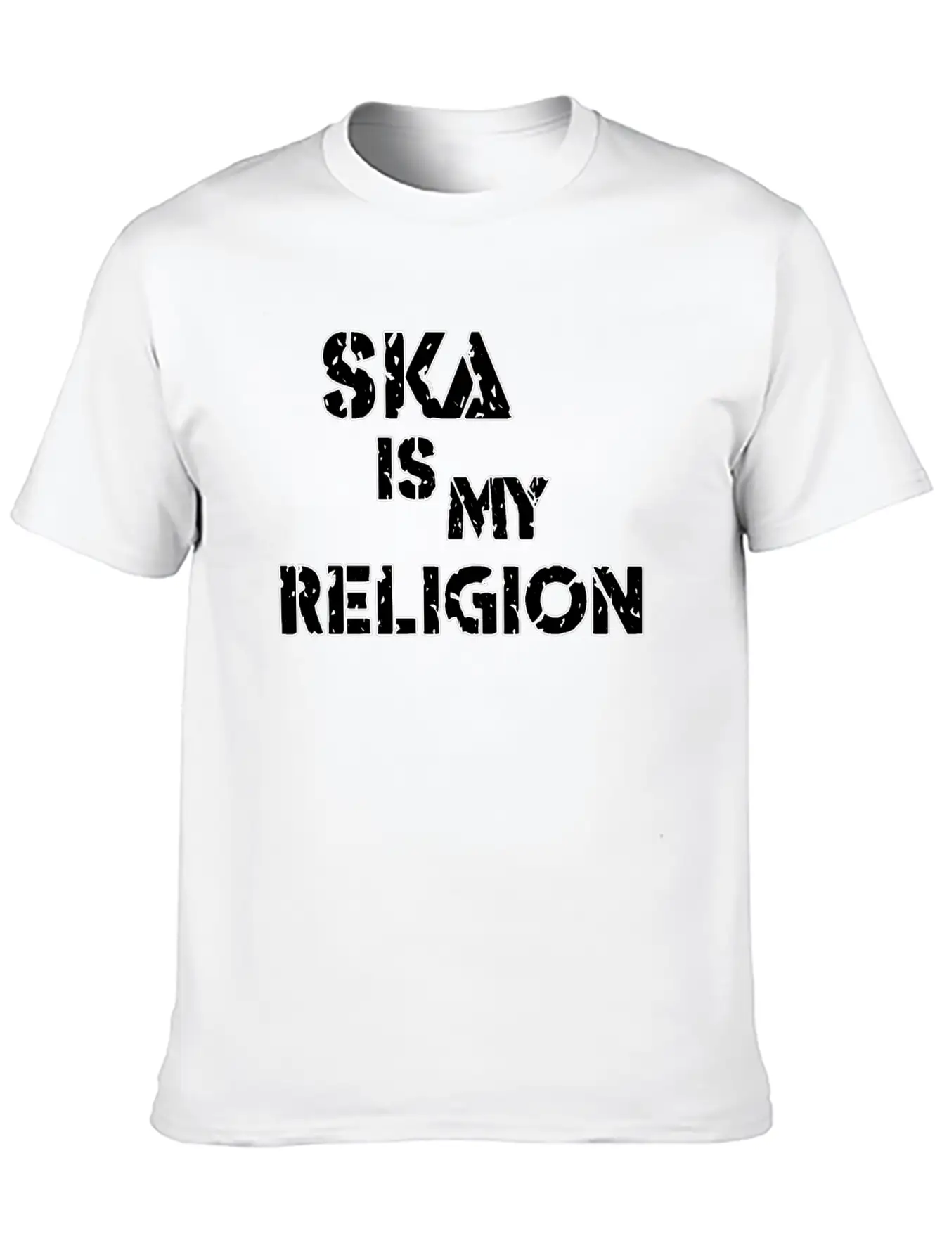 Ska Is My Religion Relaxed Everyday Tee – Lightweight And Durable Cotton