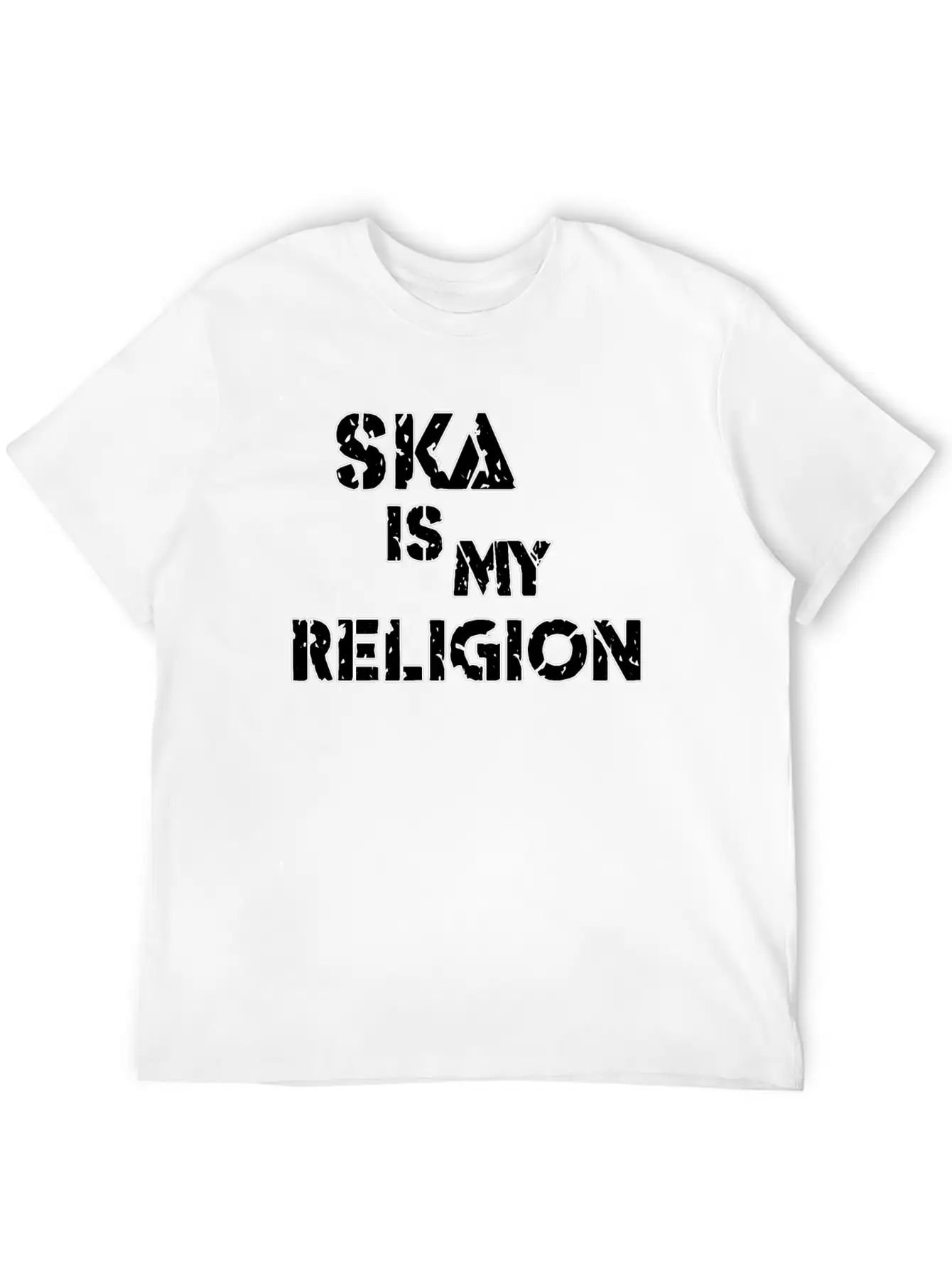 Ska Is My Religion Relaxed Everyday Tee – Lightweight And Durable Cotton