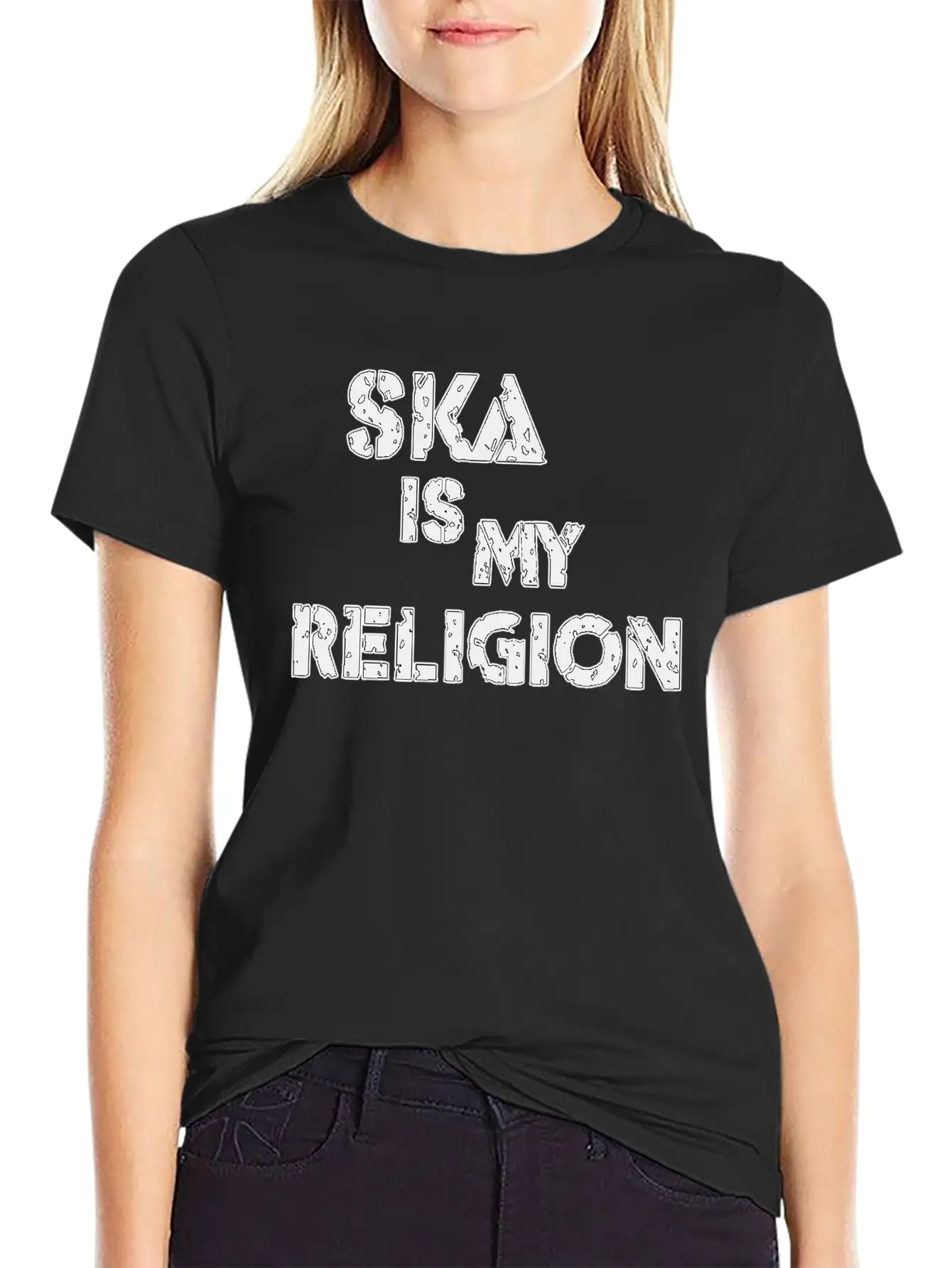Ska Is My Religion Relaxed Everyday Tee – Lightweight And Durable Cotton