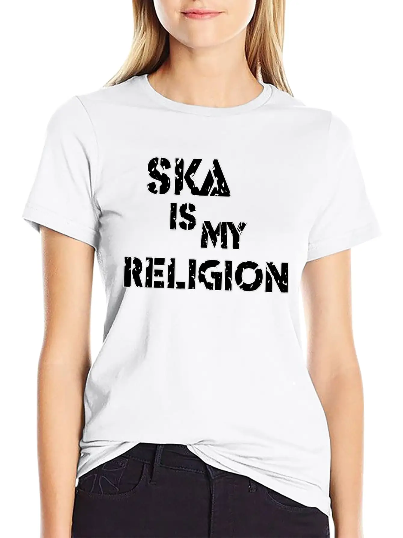 Ska Is My Religion Relaxed Everyday Tee – Lightweight And Durable Cotton