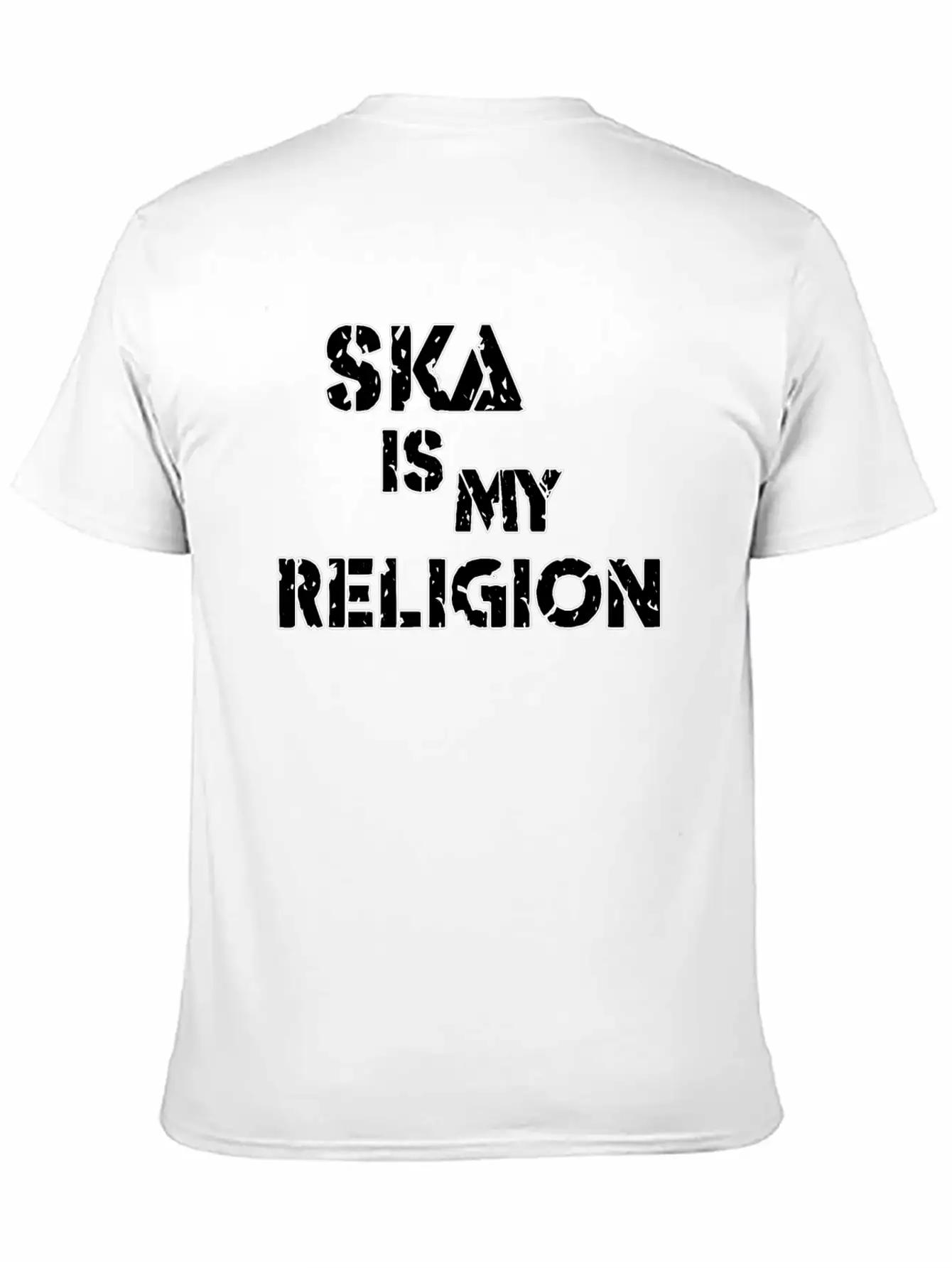 Ska Is My Religion Relaxed Everyday Tee – Lightweight And Durable Cotton