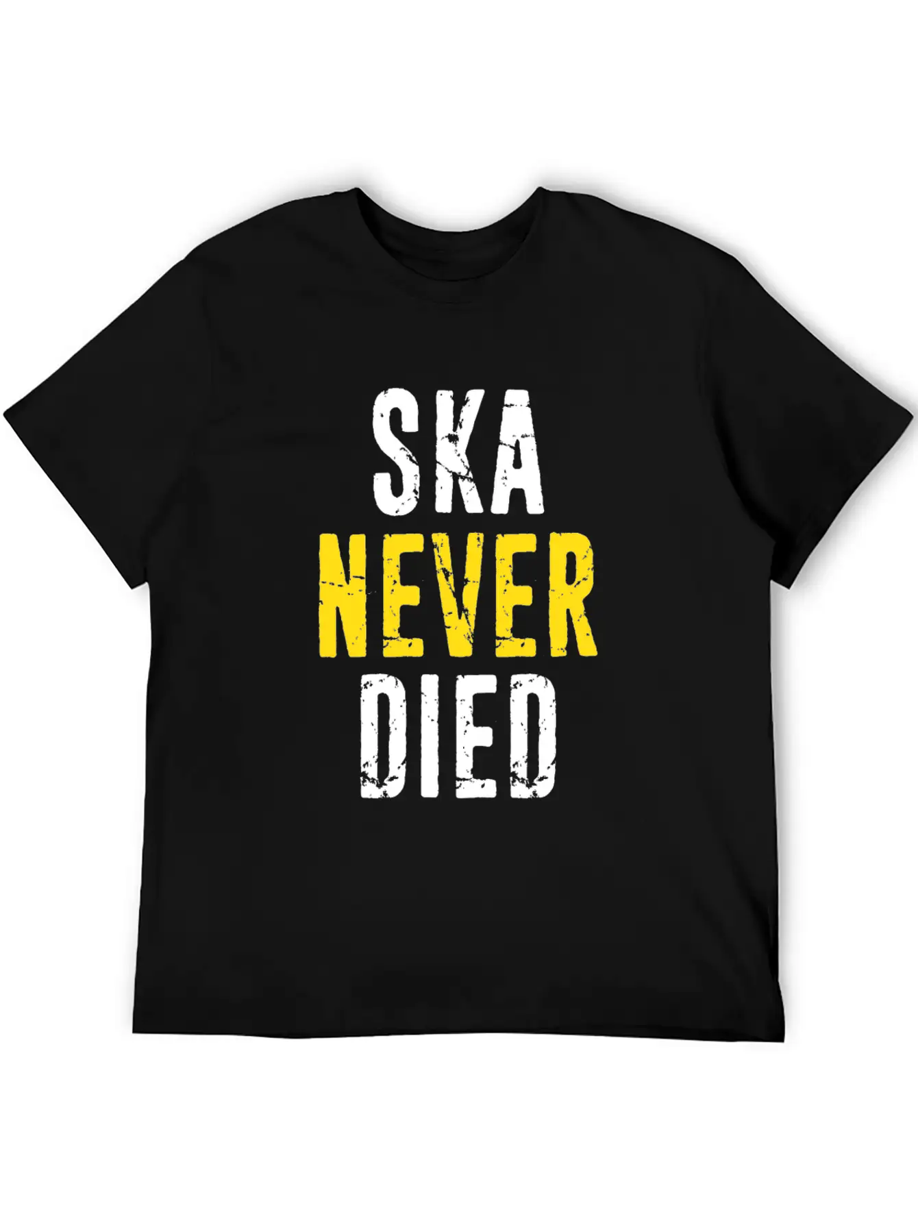 Ska Never Died Jamaica Jamaican Punk Emo Skater Di Basic Graphic T-Shirt – Daily Comfort In Soft Cotton